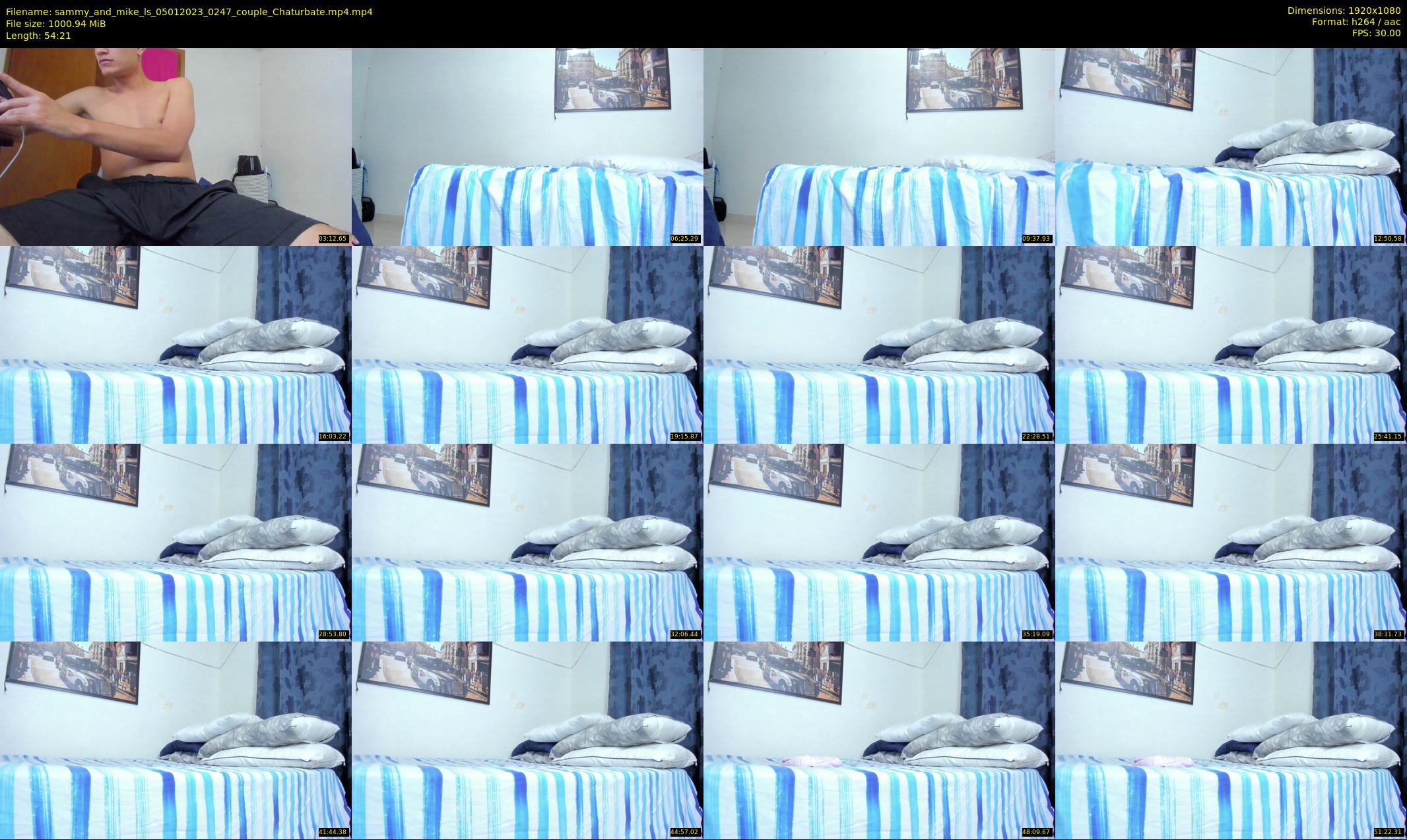 sammy_and_mike_ls — 55 minute Chaturbate couple cam show recording, 1080p, Jan 5, 2023