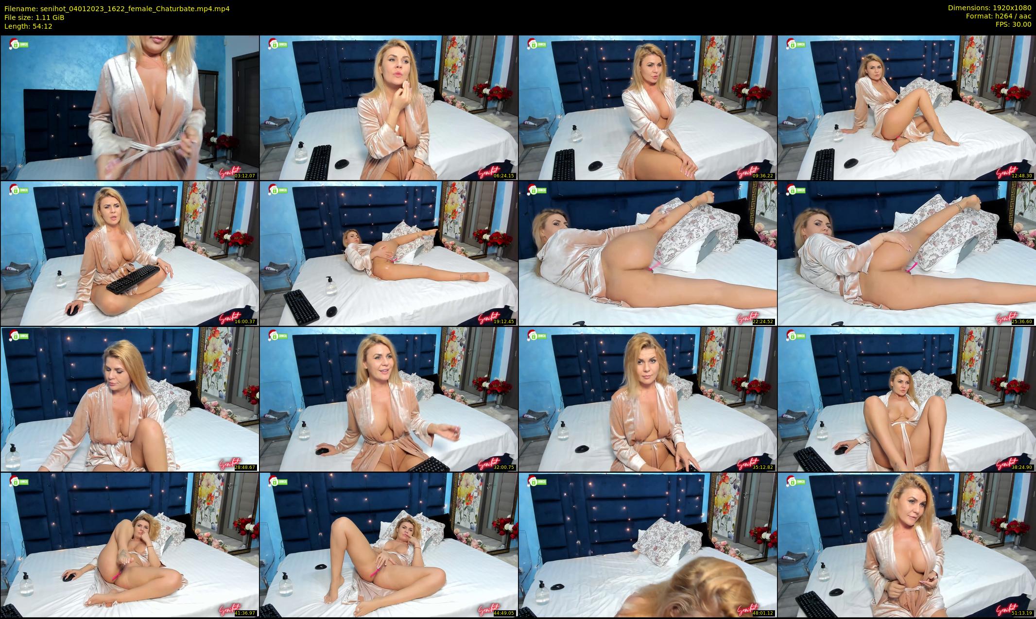 senihot — 55 minute Chaturbate female cam show recording, 1080p, Jan 4, 2023