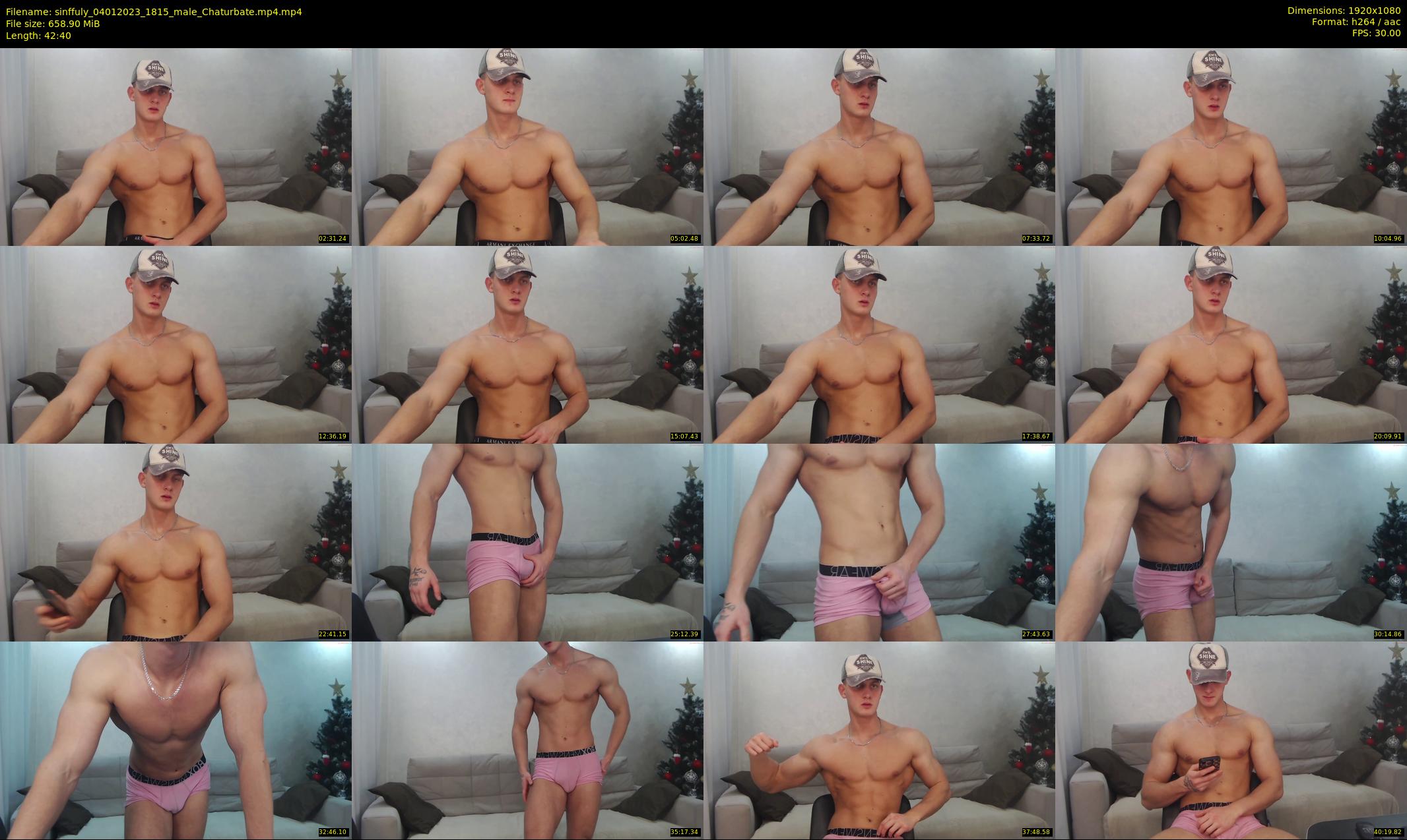 sinffuly — 43 minute Chaturbate male cam show recording, 1080p, Jan 4, 2023