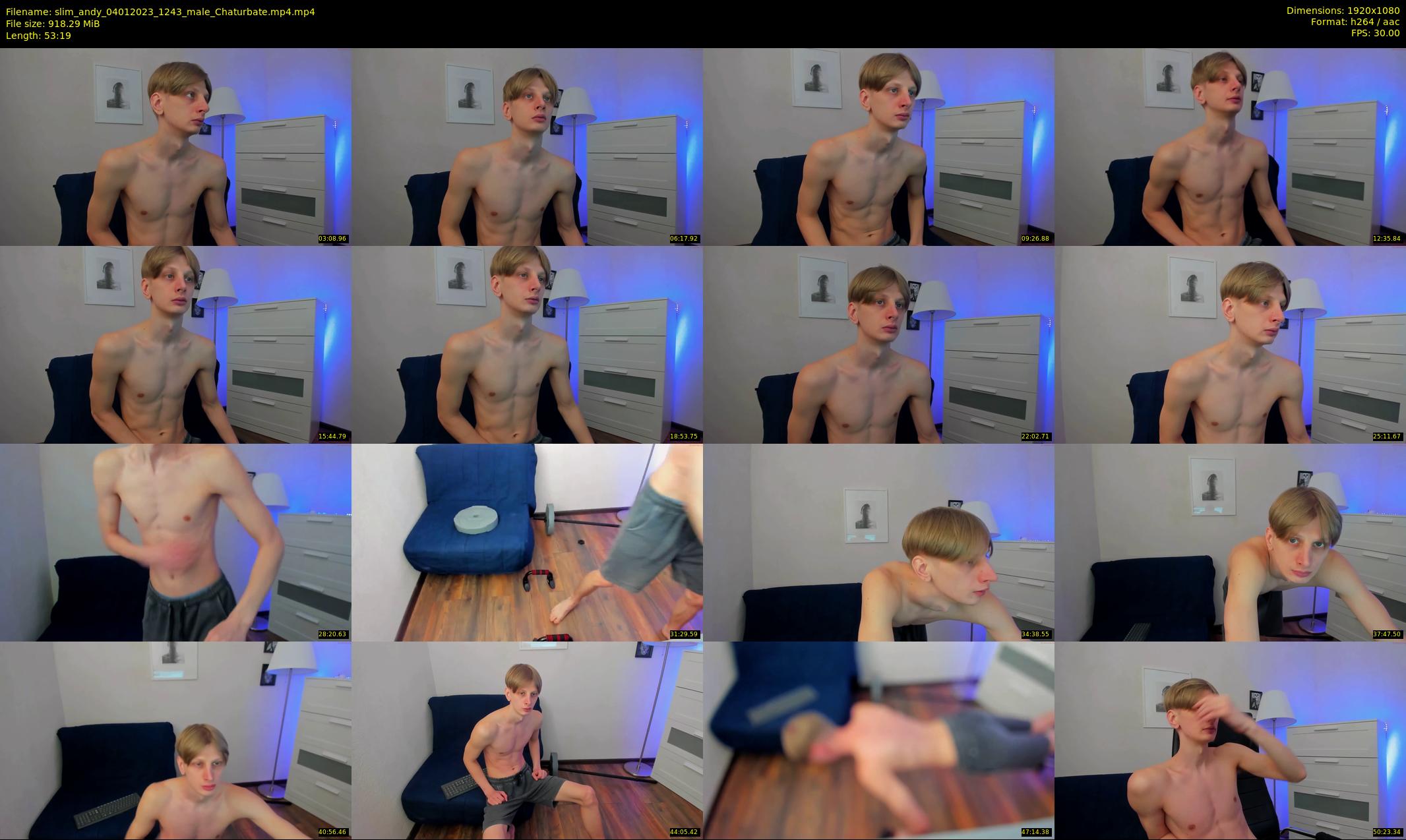 slim_andy — 54 minute Chaturbate male cam show recording, 1080p, Jan 4, 2023