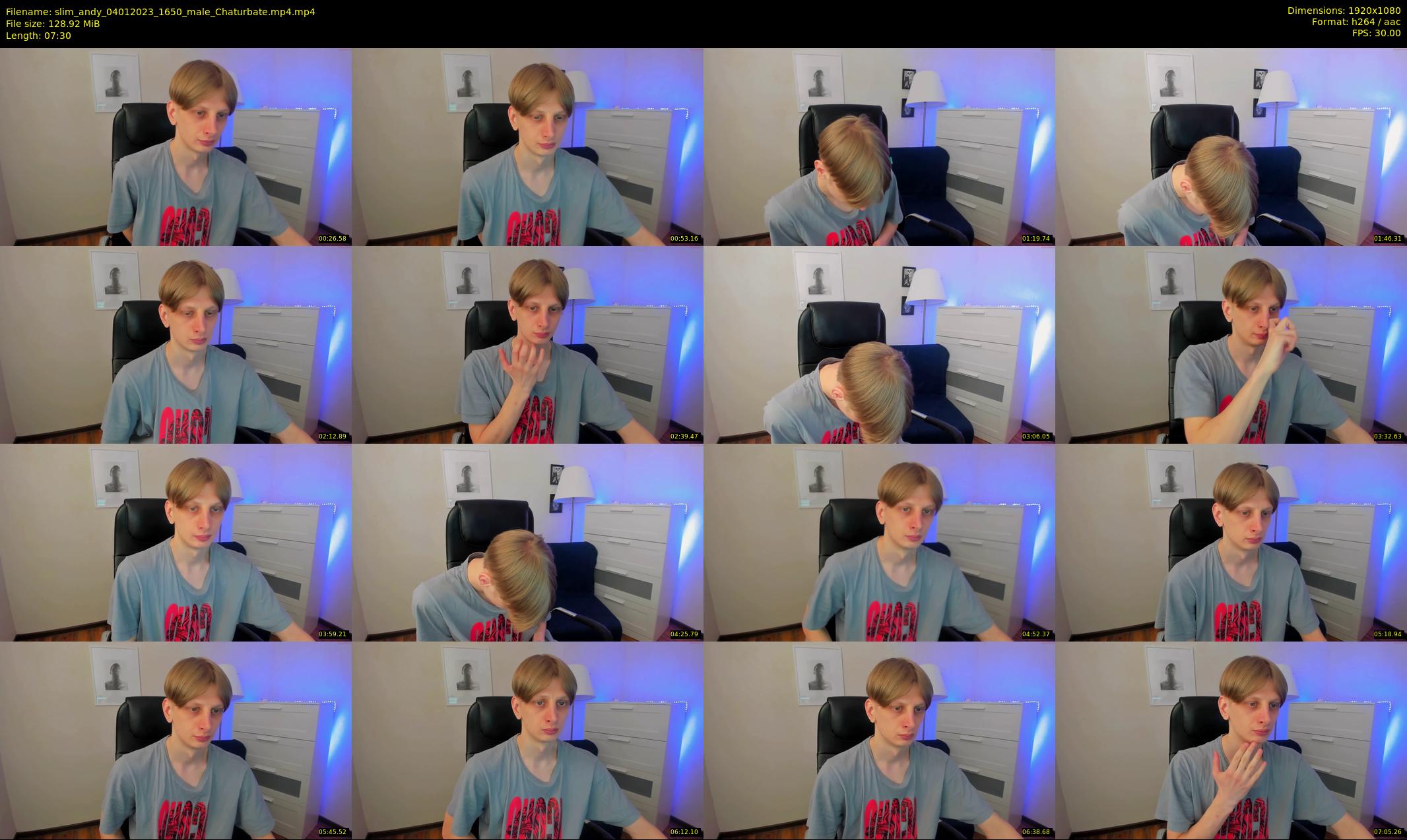 slim_andy — 8 minute Chaturbate male cam show recording, 1080p, Jan 4, 2023