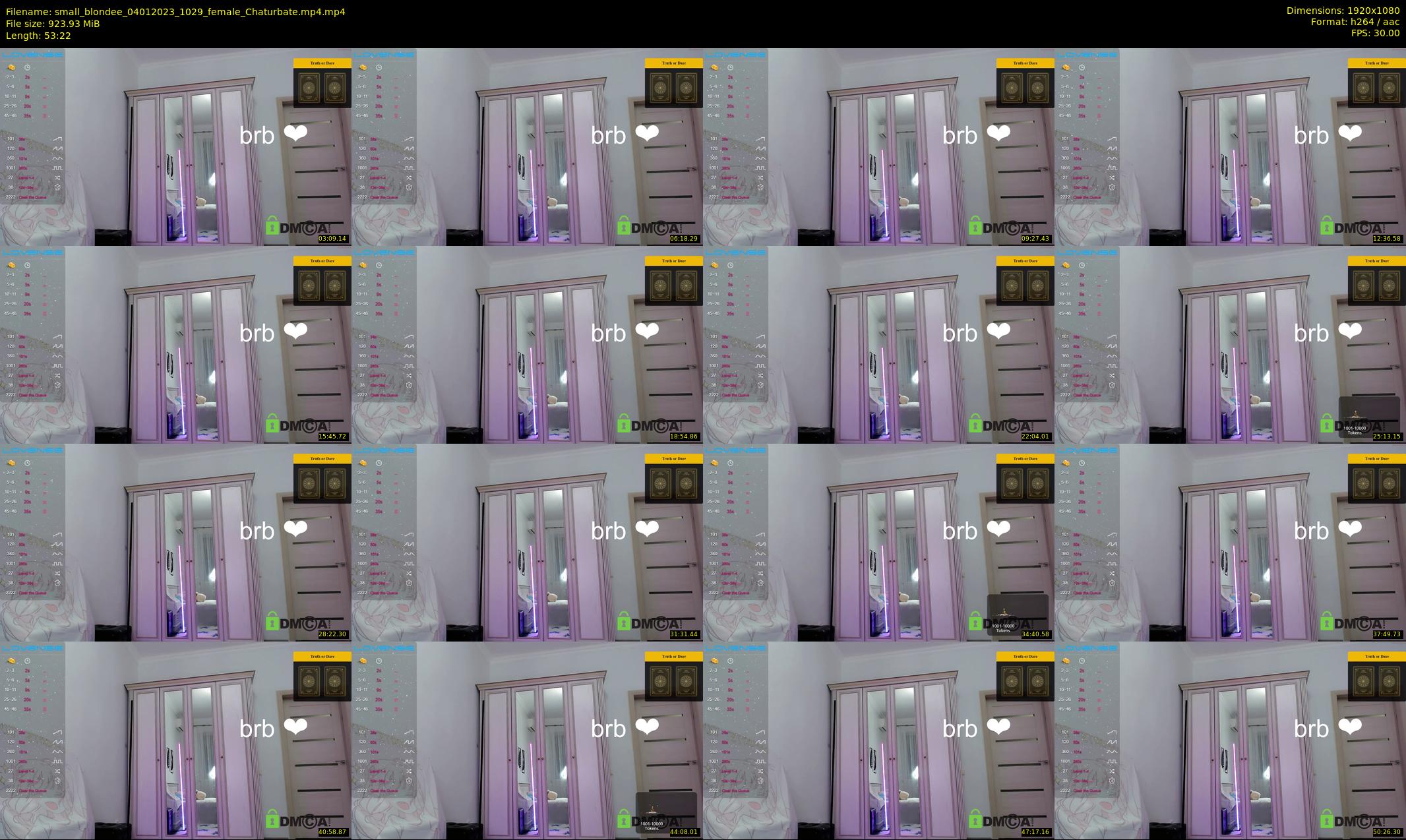 small_blondee — 54 minute Chaturbate female cam show recording, 1080p, Jan 4, 2023