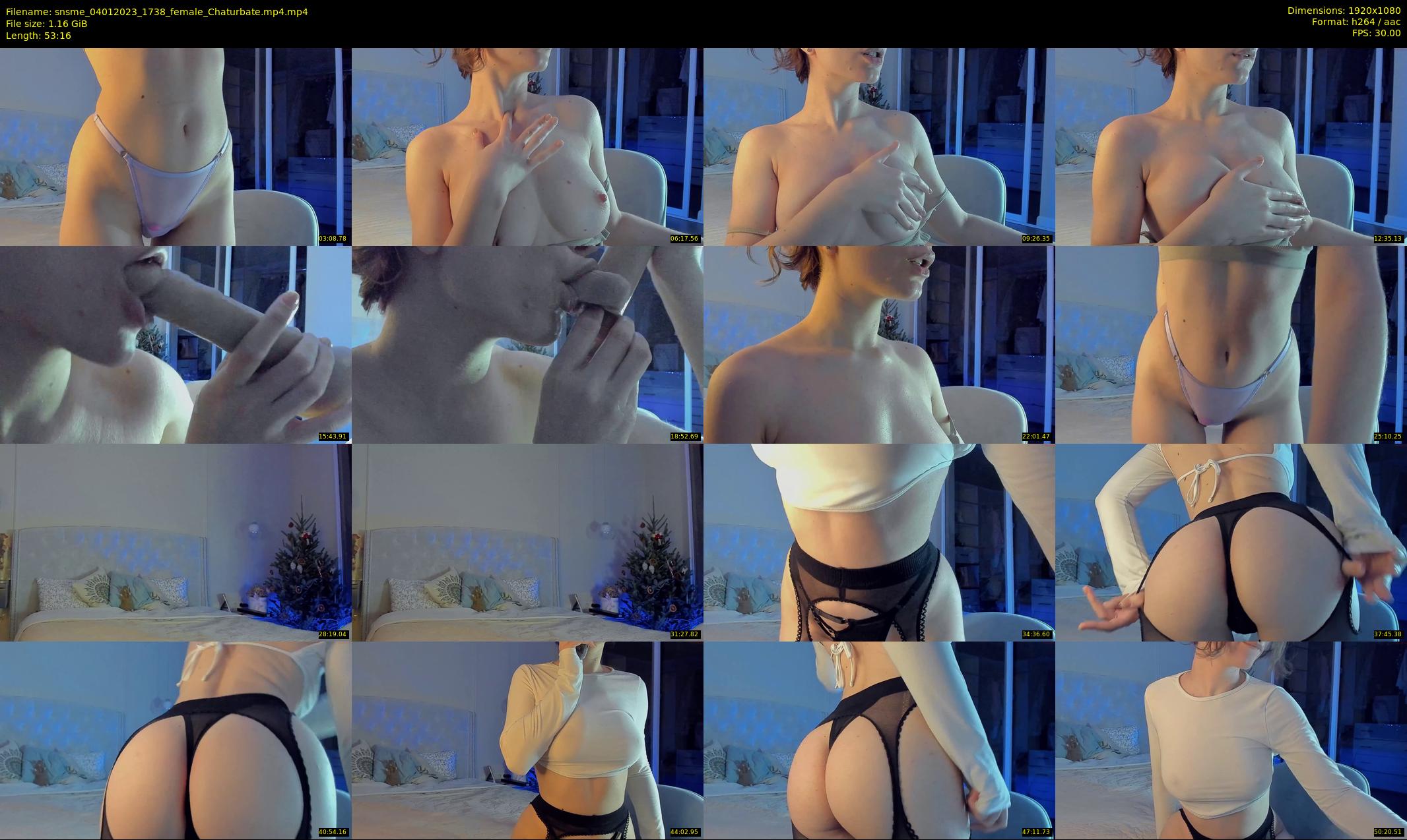 snsme — 54 minute Chaturbate female cam show recording, 1080p, Jan 4, 2023