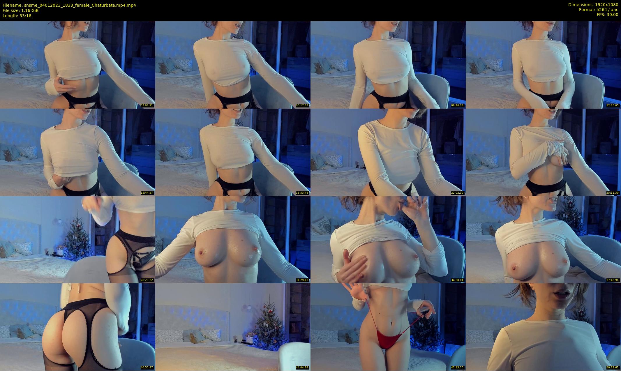 snsme — 54 minute Chaturbate female cam show recording, 1080p, Jan 4, 2023