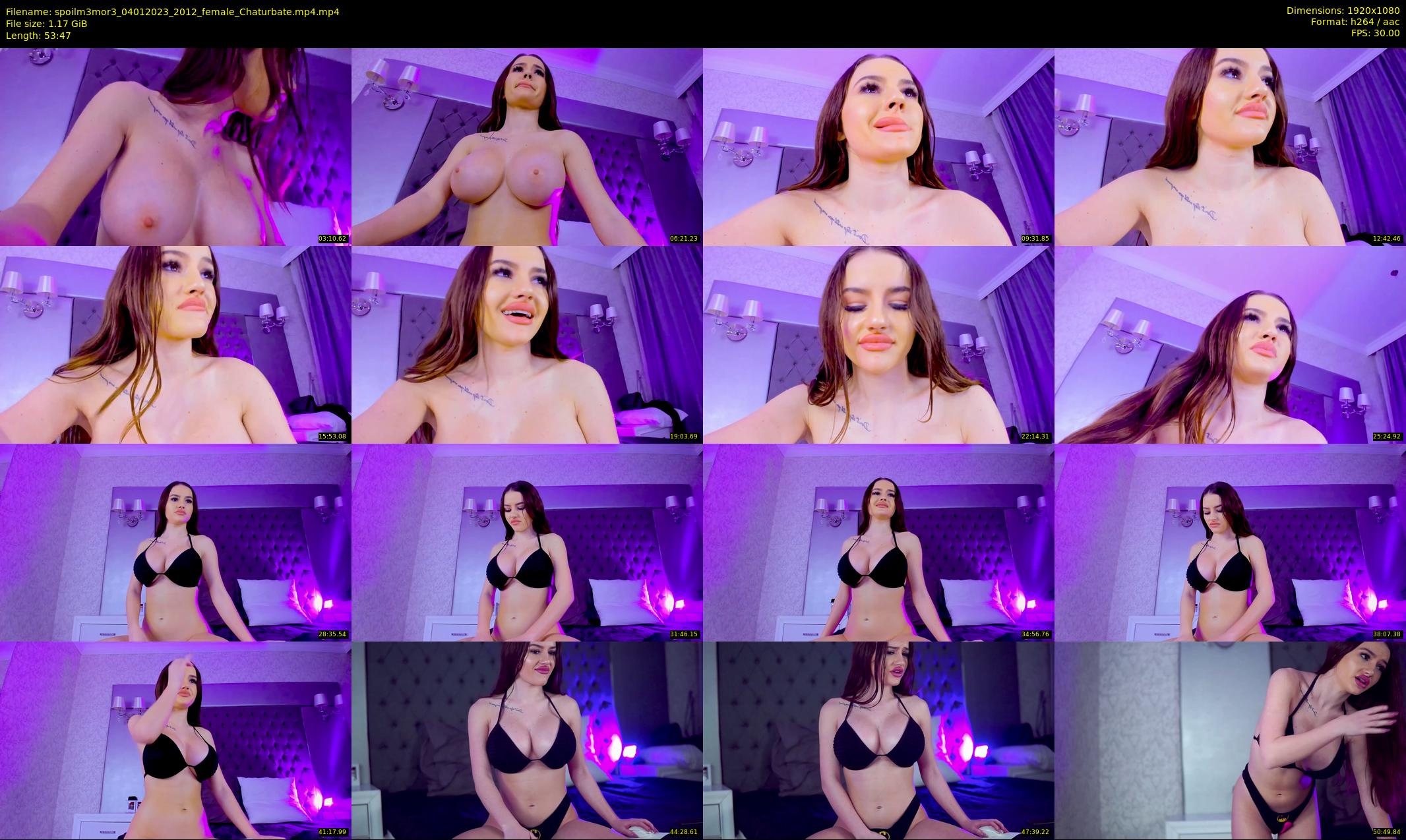 spoilm3mor3 — 54 minute Chaturbate female cam show recording, 1080p, Jan 4, 2023