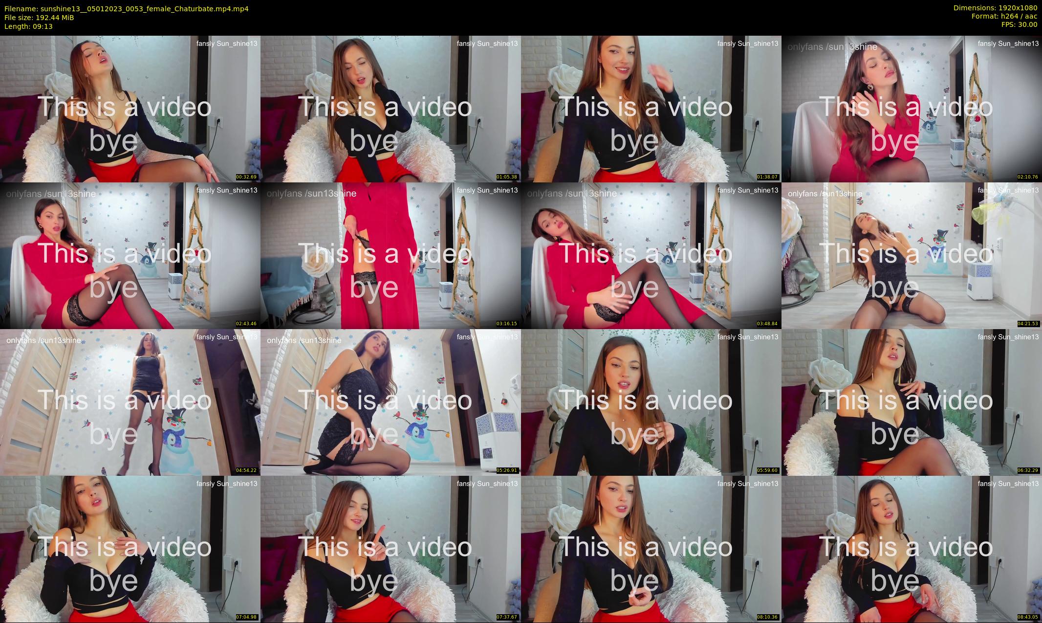 sunshine13_ — 10 minute Chaturbate female cam show recording, 1080p, Jan 5, 2023