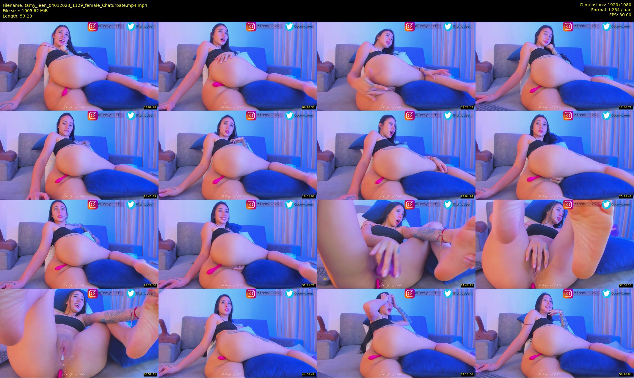 tamy_leen — 54 minute Chaturbate female cam show recording, 1080p, Jan 4, 2023