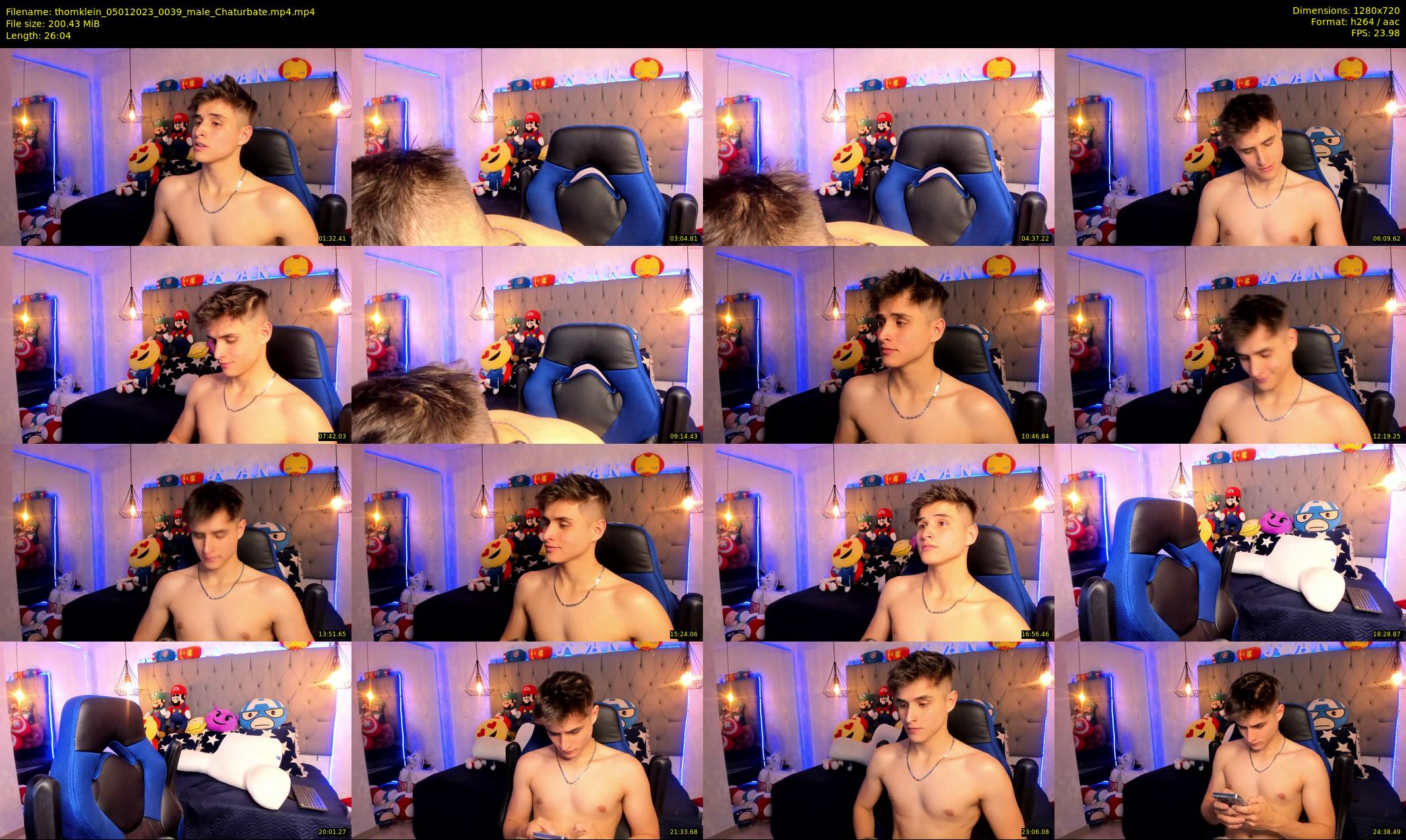 thomklein — 27 minute Chaturbate male cam show recording, 720p, Jan 5, 2023
