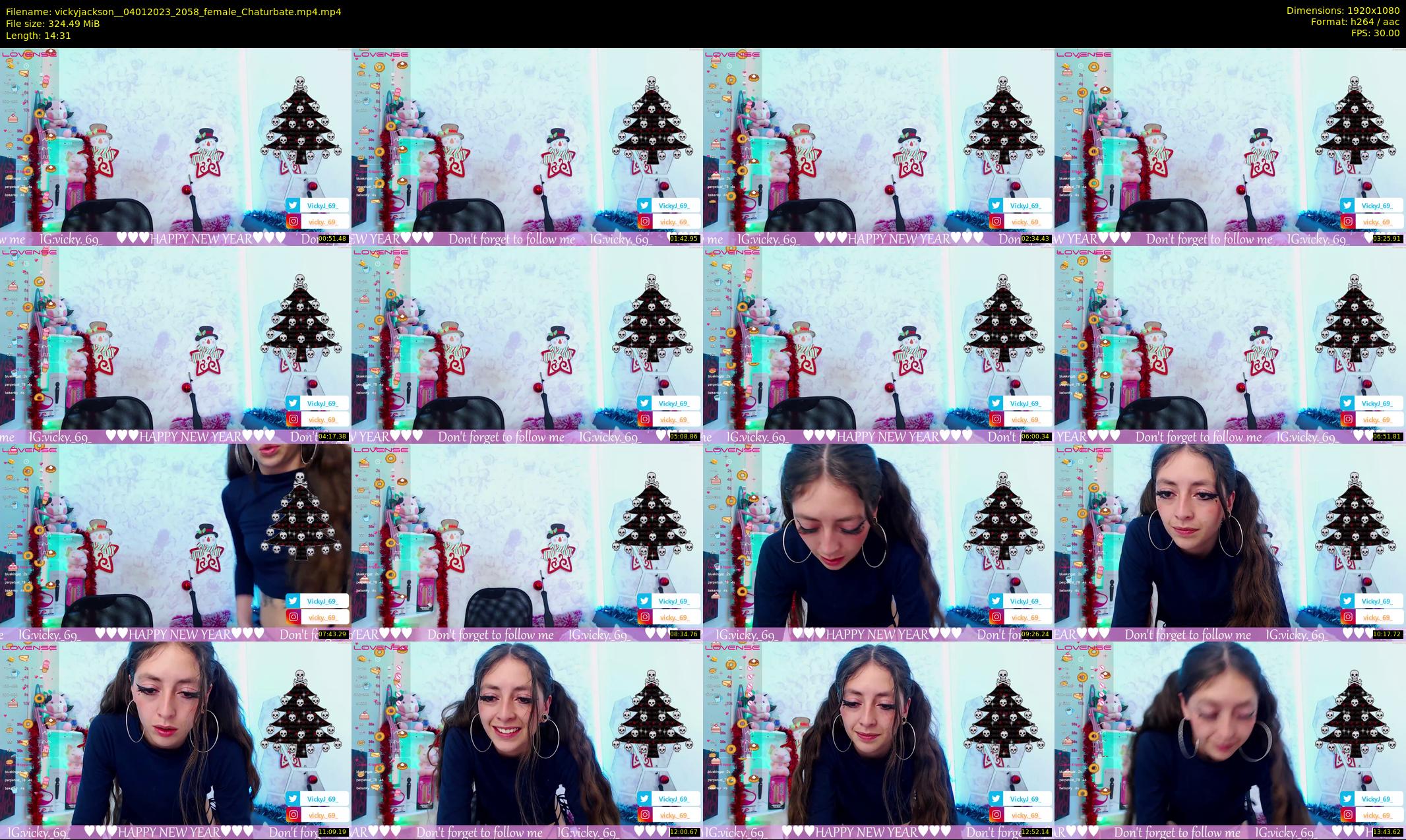 vickyjackson_ — 15 minute Chaturbate female cam show recording, 1080p, Jan 4, 2023