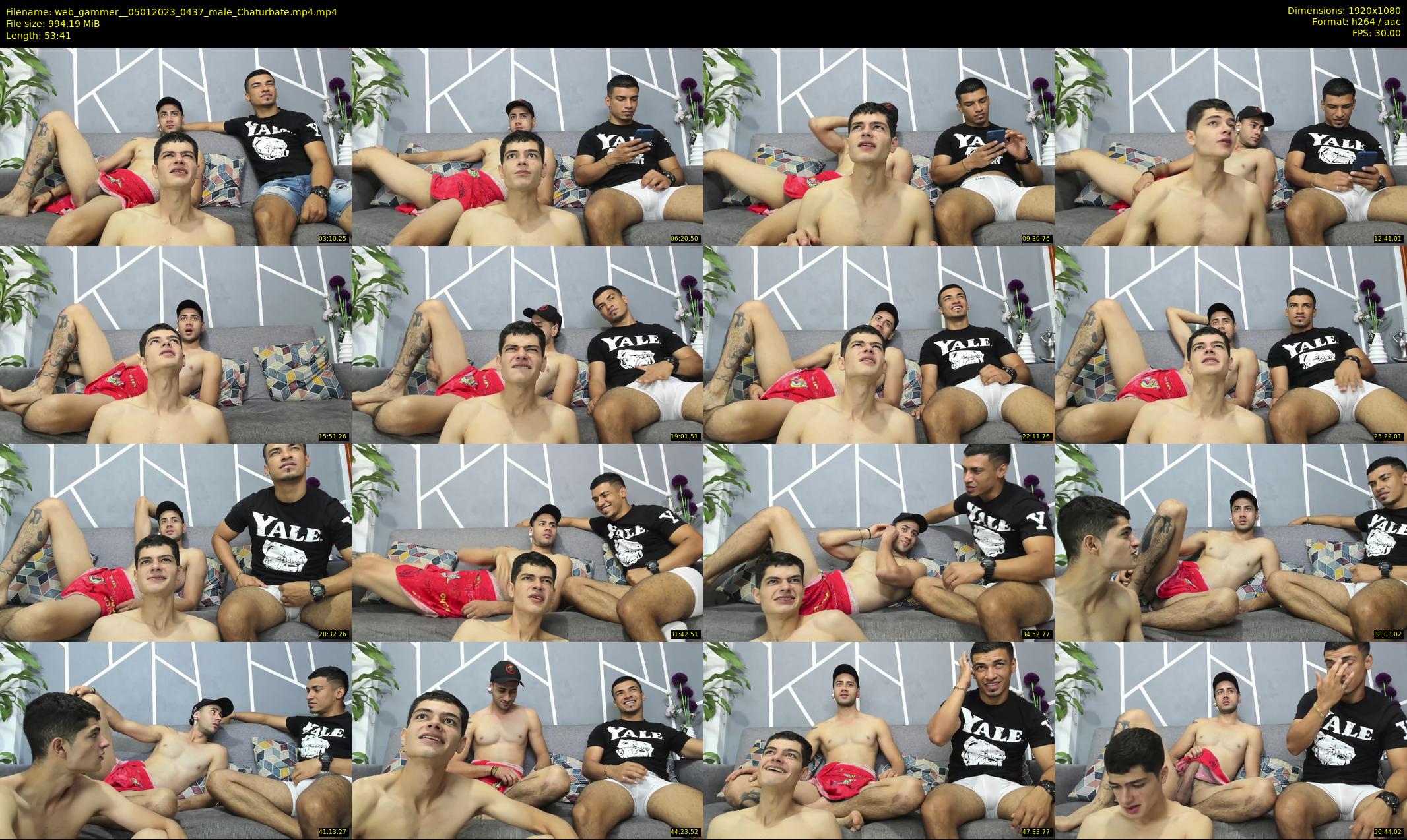 web_gammer_ — 54 minute Chaturbate male cam show recording, 1080p, Jan 5, 2023