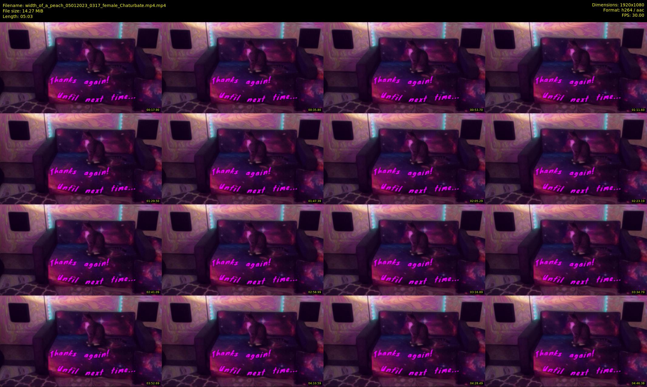 width_of_a_peach — 6 minute Chaturbate couple cam show recording, 1080p, Jan 5, 2023