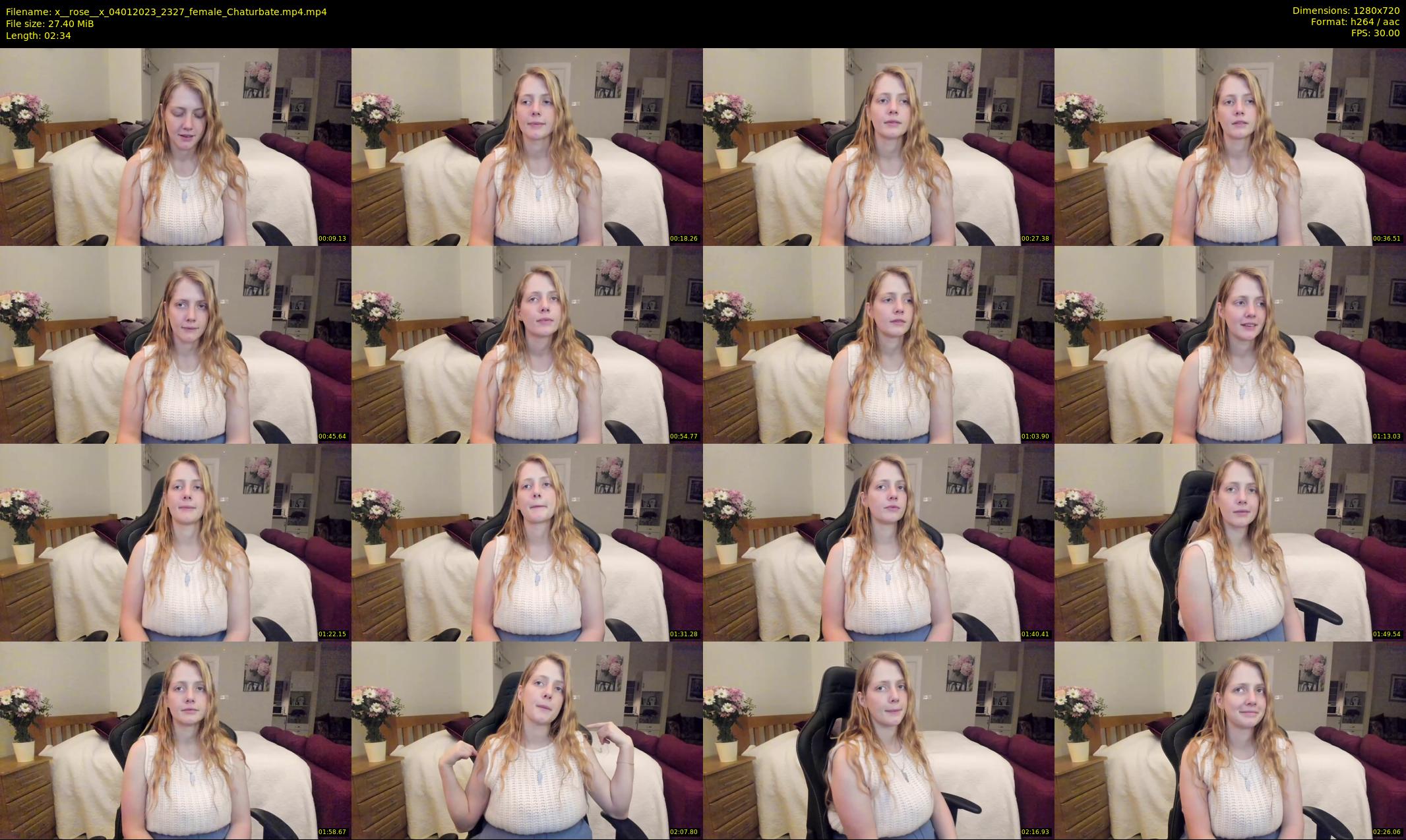 x__rose__x — 3 minute Chaturbate female cam show recording, 720p, Jan 4, 2023