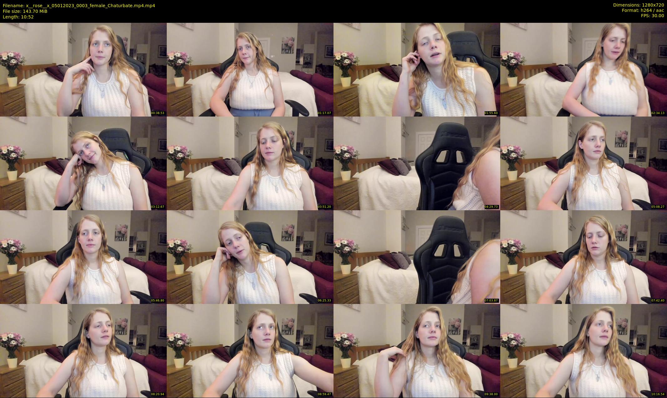 x__rose__x — 11 minute Chaturbate female cam show recording, 720p, Jan 5, 2023