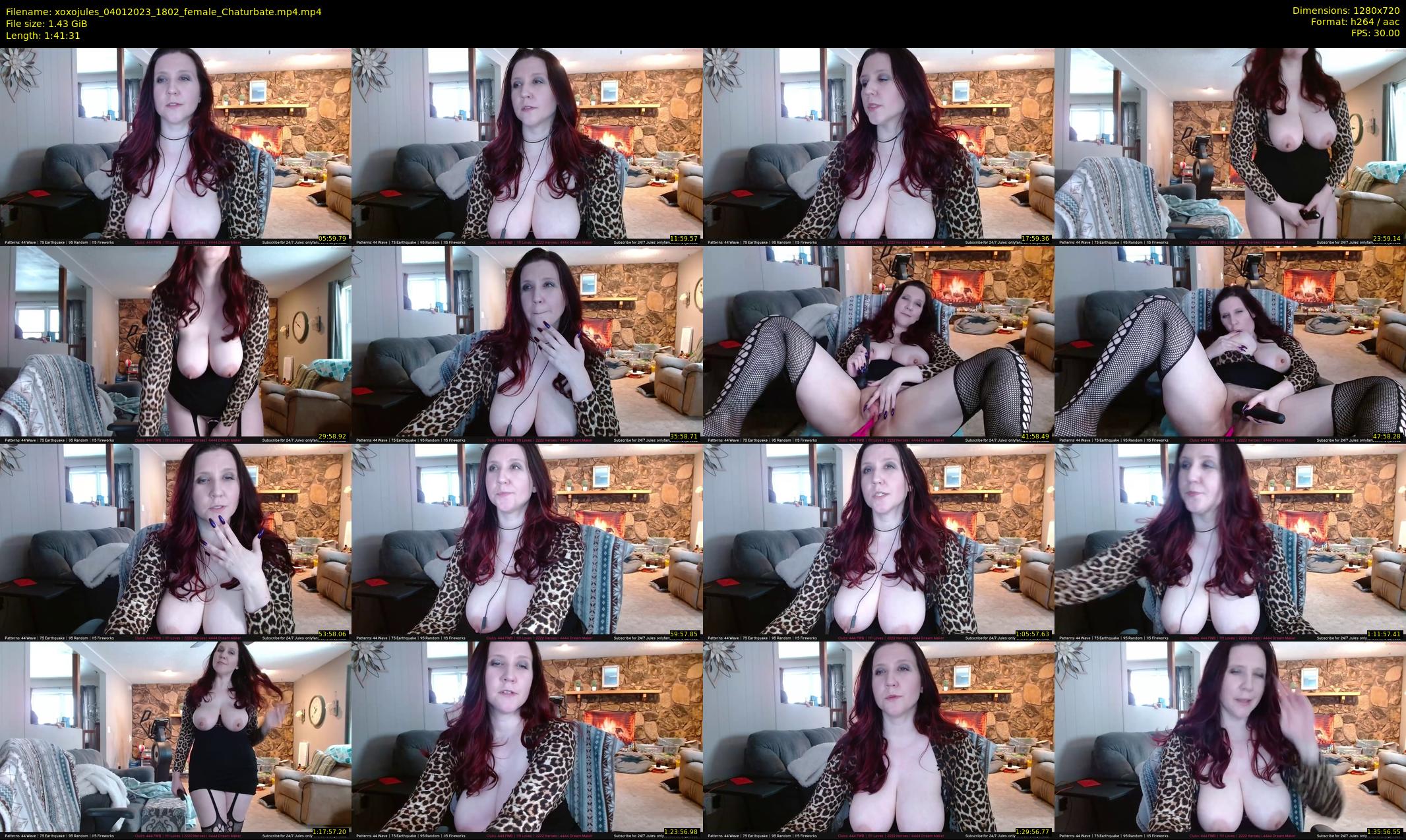 xoxojules — 102 minute Chaturbate female cam show recording, 720p, Jan 4, 2023
