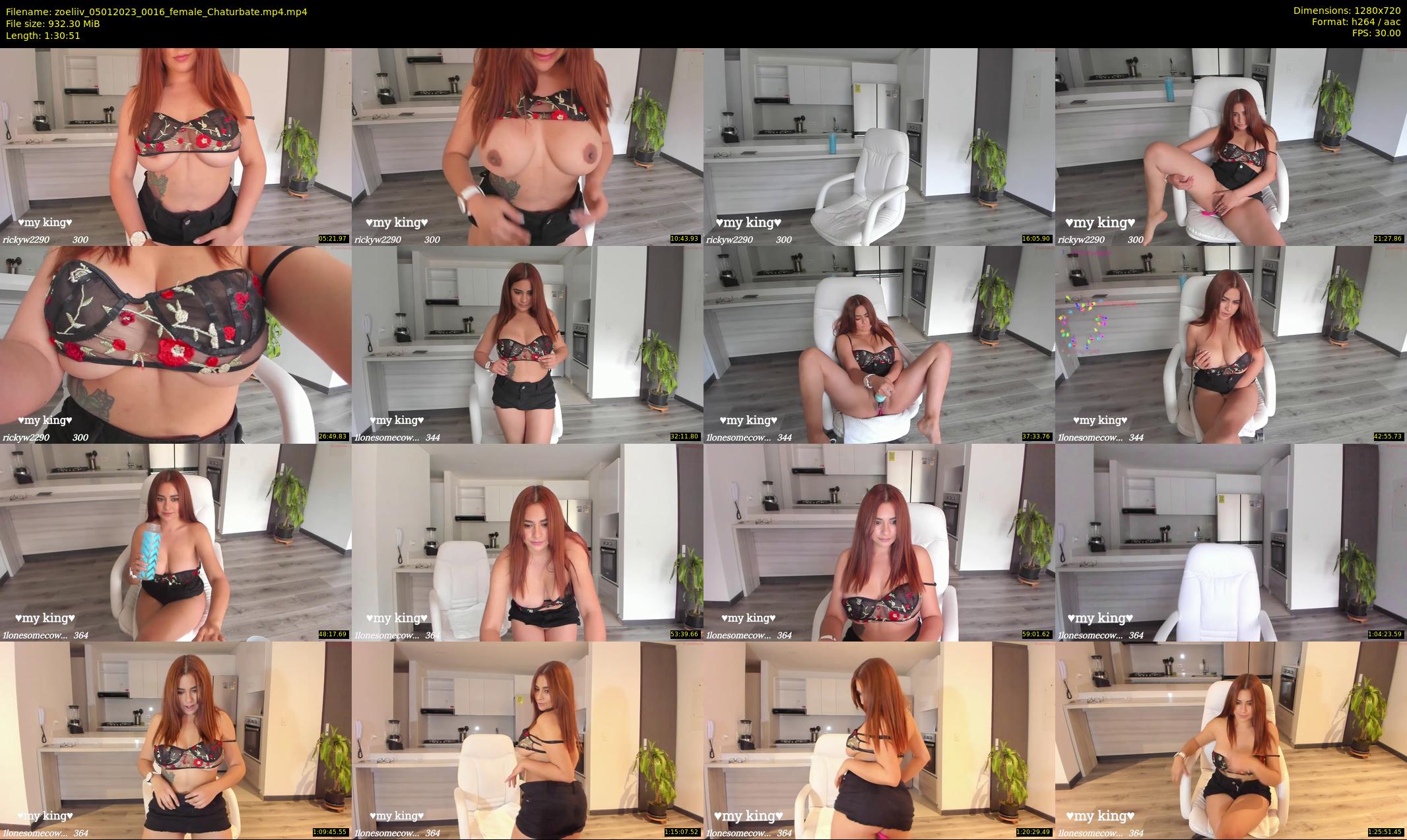 zoeliiv — 91 minute Chaturbate female cam show recording, 720p, Jan 5, 2023