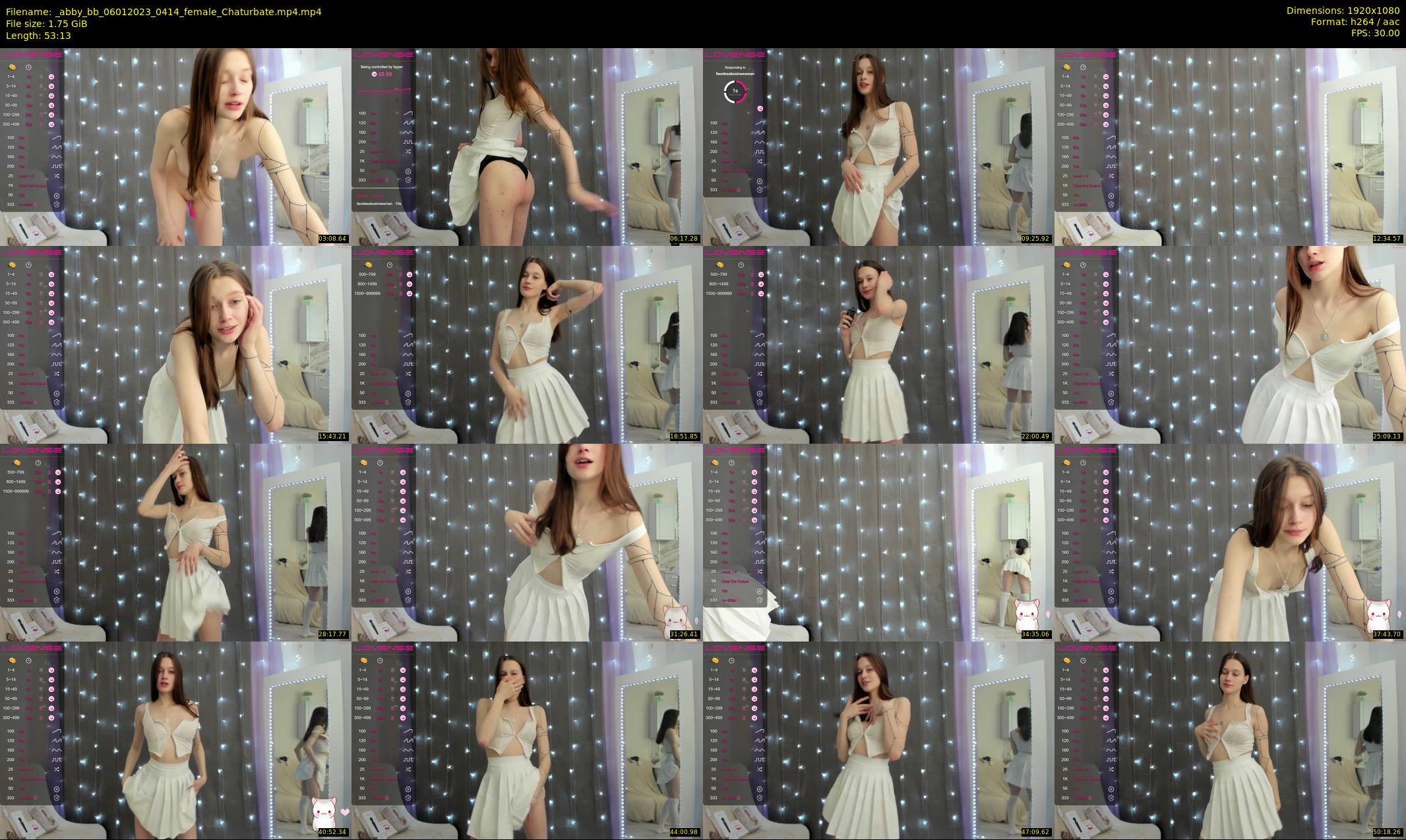 _abby_bb — 54 minute Chaturbate female cam show recording, 1080p, Jan 6, 2023