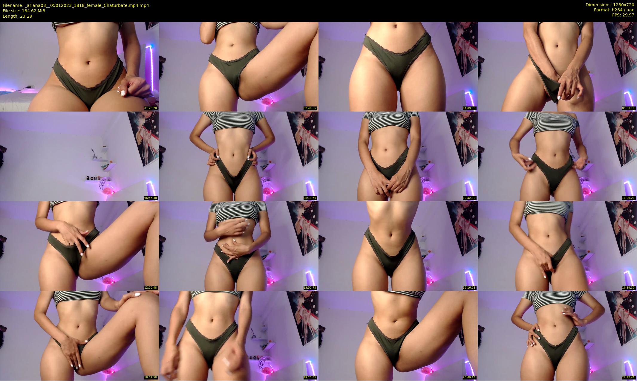 _ariana03_ — 24 minute Chaturbate female cam show recording, 720p, Jan 5, 2023