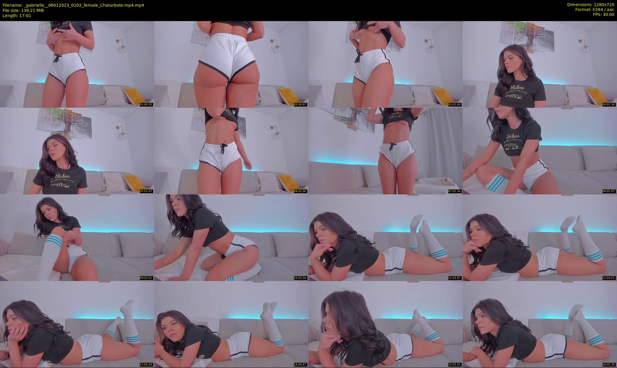 _gabrielle_ — 18 minute Chaturbate female cam show recording, 720p, Jan 6, 2023