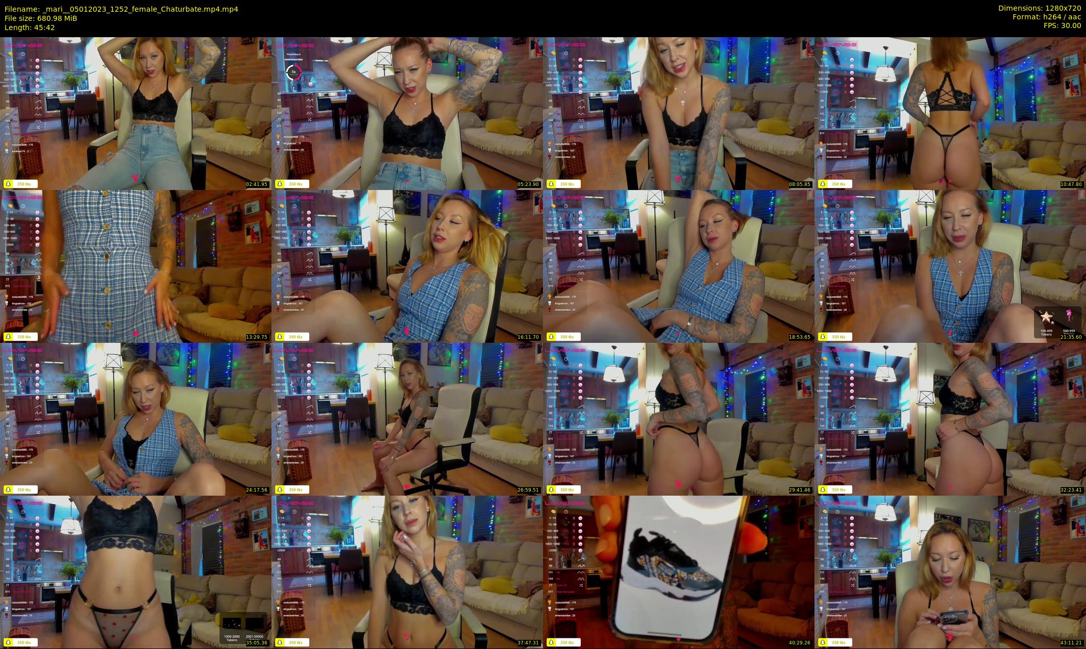 _mari_ — 46 minute Chaturbate female cam show recording, 720p, Jan 5, 2023