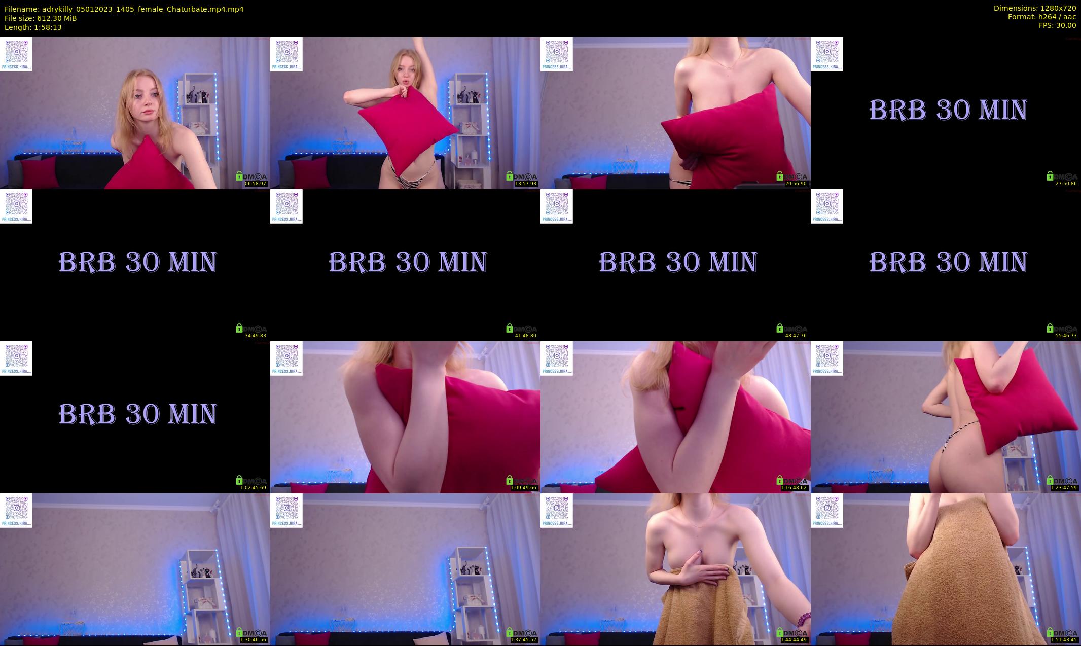 adrykilly — 119 minute Chaturbate female cam show recording, 720p, Jan 5, 2023