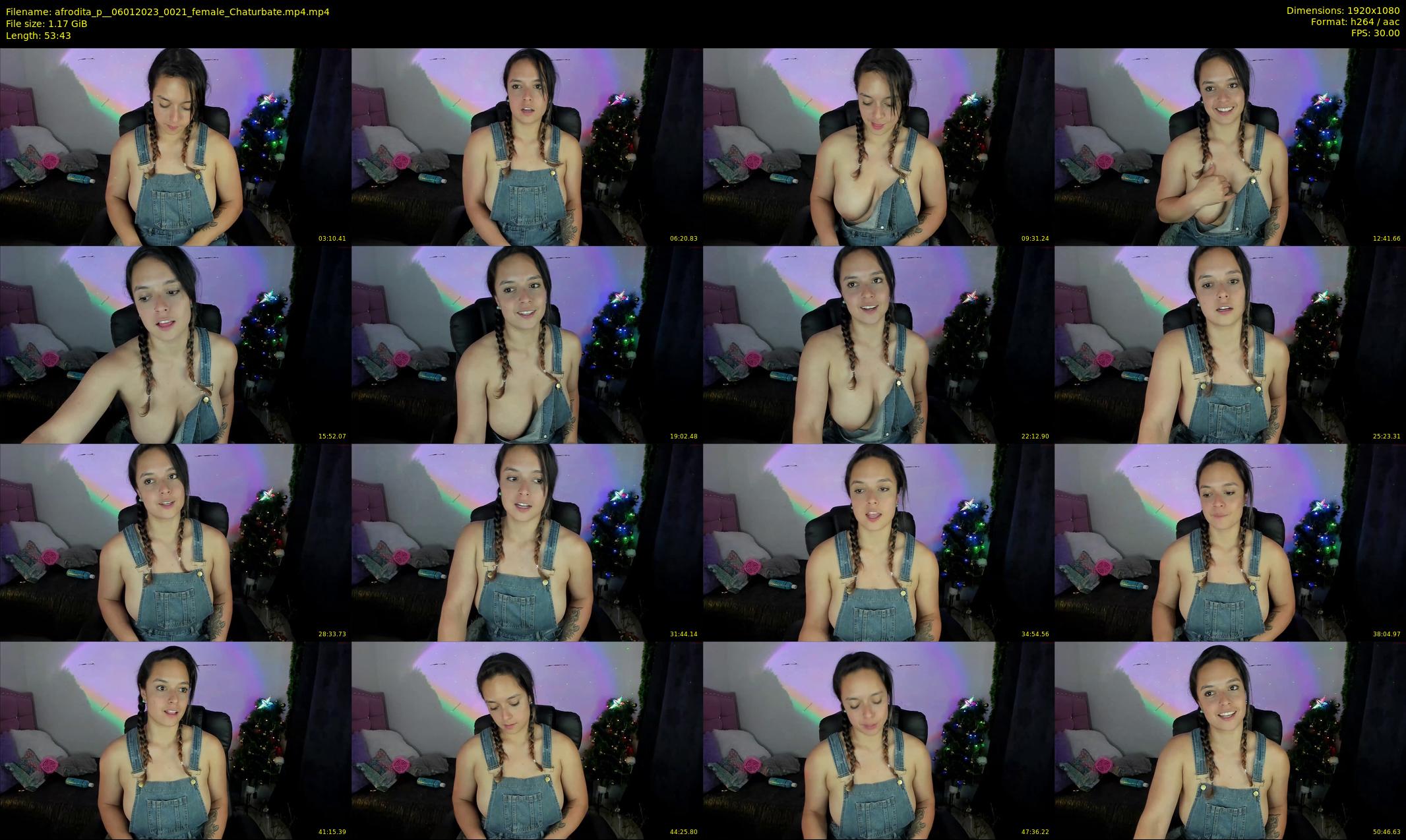 afrodita_p_ — 54 minute Chaturbate female cam show recording, 1080p, Jan 6, 2023