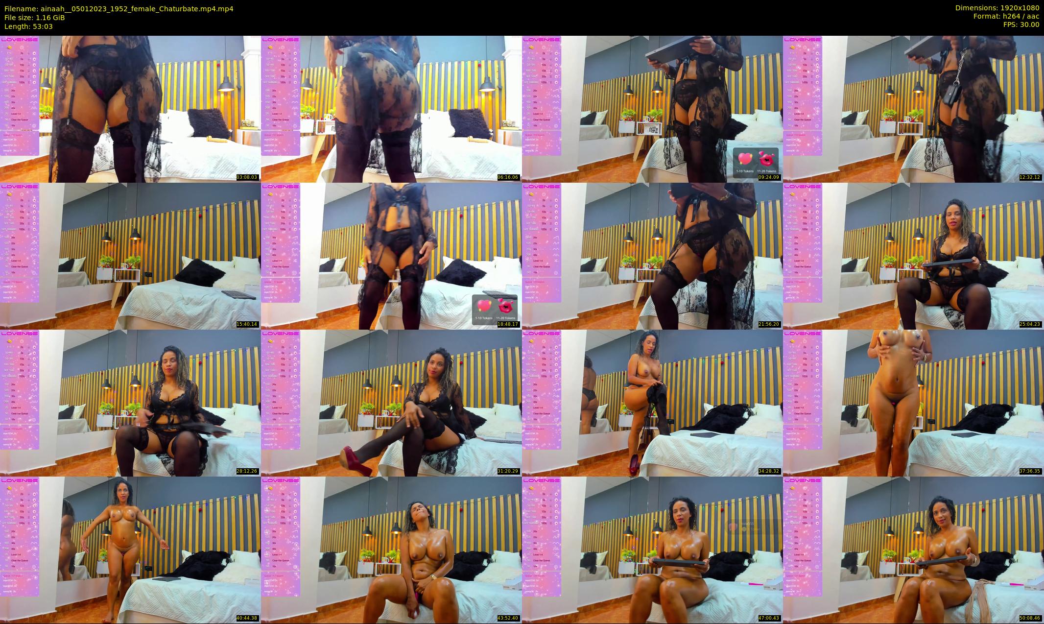 ainaah_ — 54 minute Chaturbate female cam show recording, 1080p, Jan 5, 2023