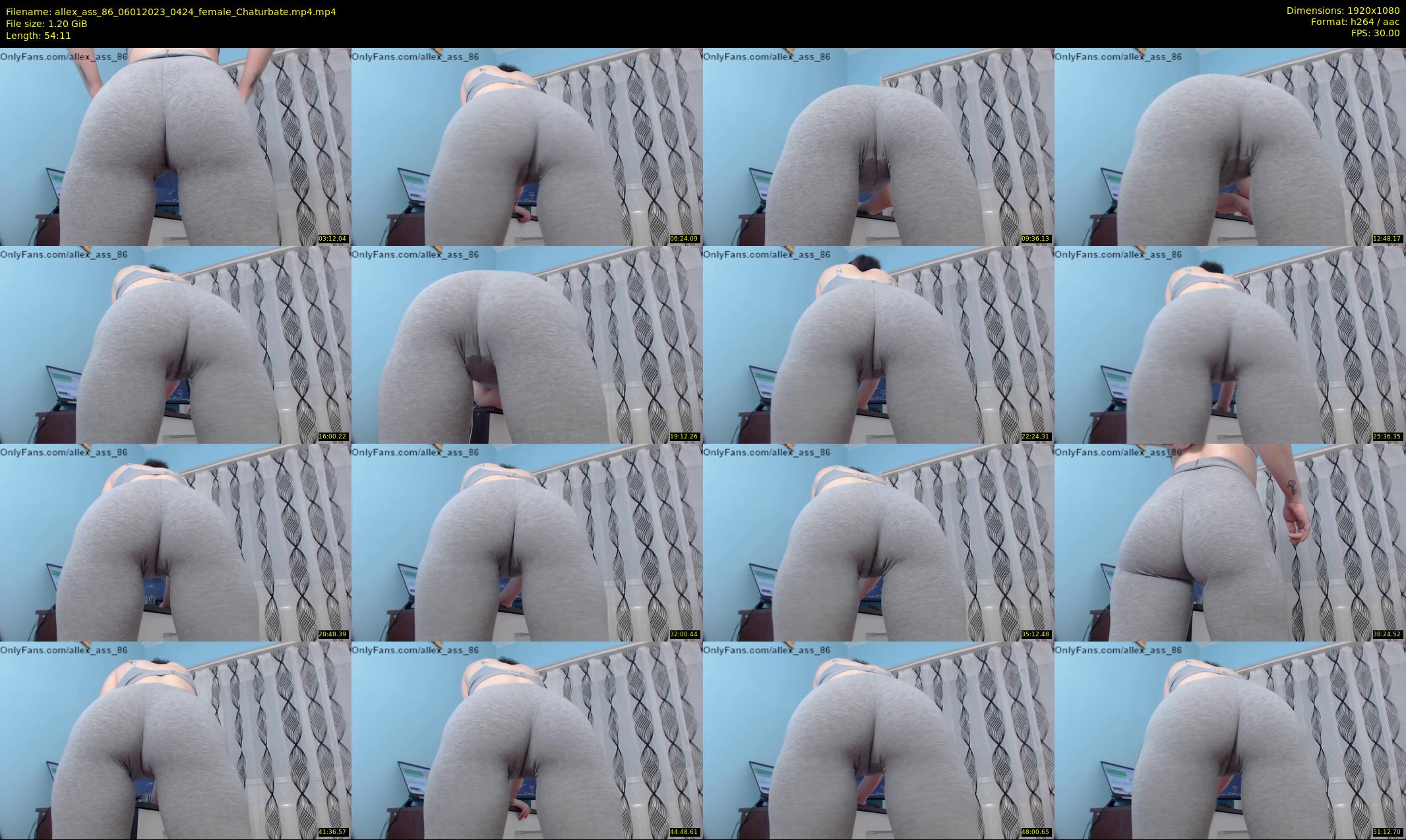 allex_ass_86 — 55 minute Chaturbate female cam show recording, 1080p, Jan 6, 2023
