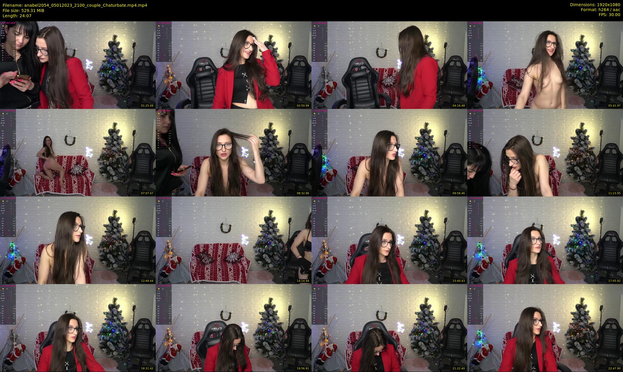 anabel2054 — 25 minute Chaturbate female cam show recording, 1080p, Jan 5, 2023