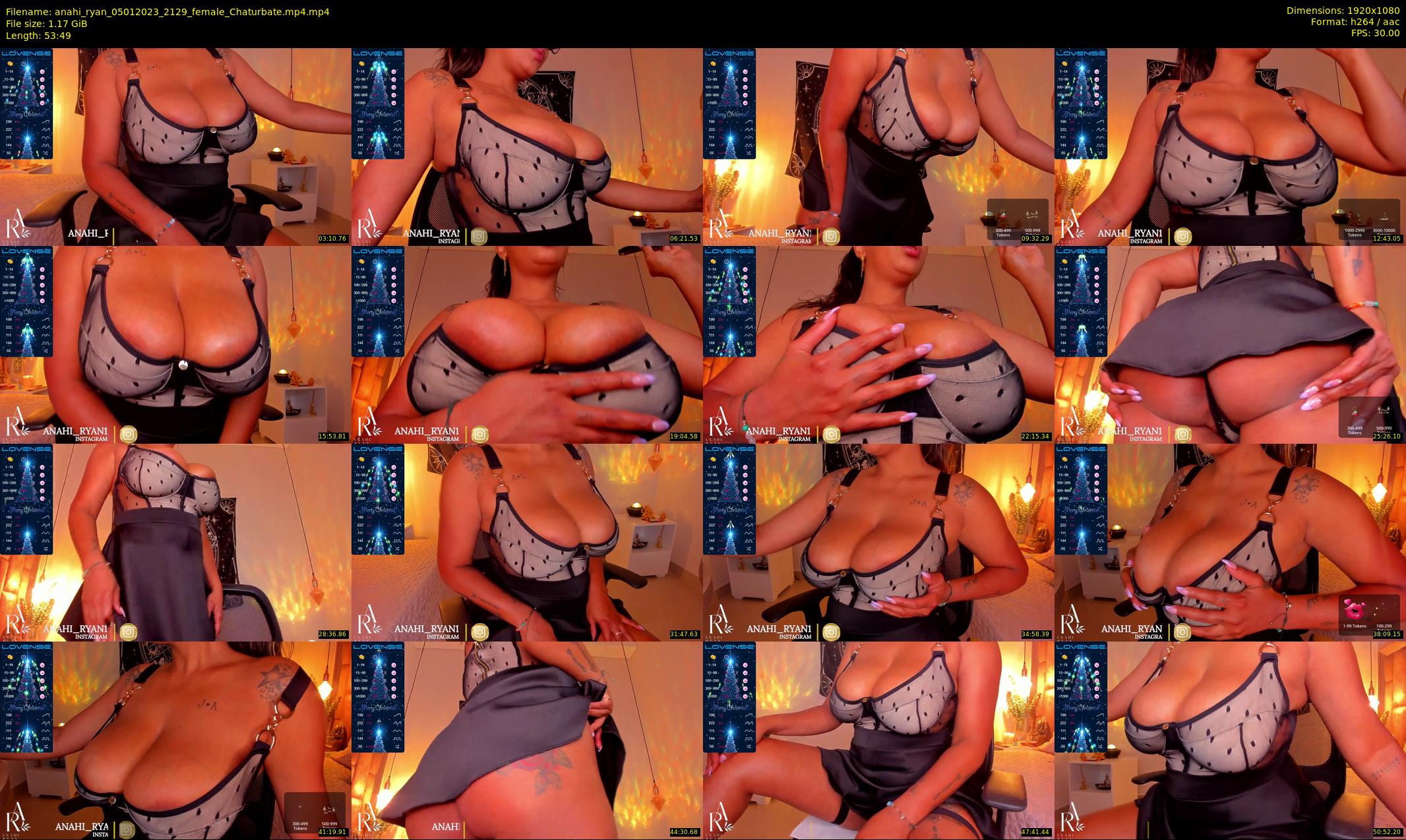 anahi_ryan — 54 minute Chaturbate female cam show recording, 1080p, Jan 5, 2023