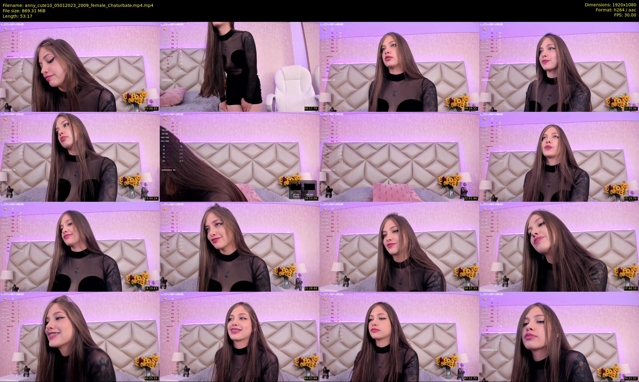 anny_cute10 — 54 minute Chaturbate female cam show recording, 1080p, Jan 5, 2023