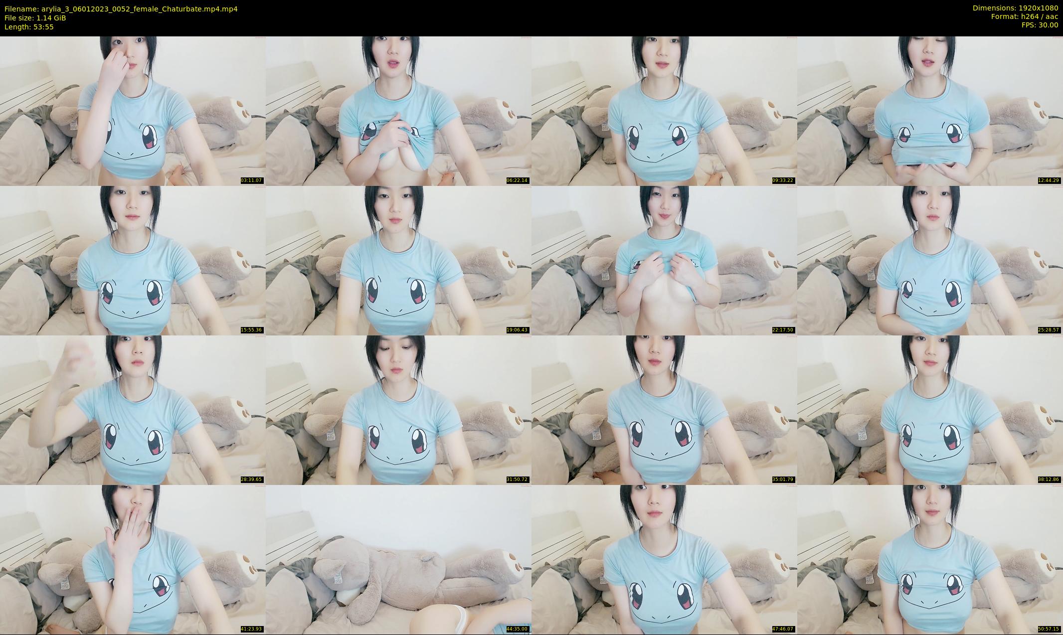 arylia_3 — 54 minute Chaturbate female cam show recording, 1080p, Jan 6, 2023
