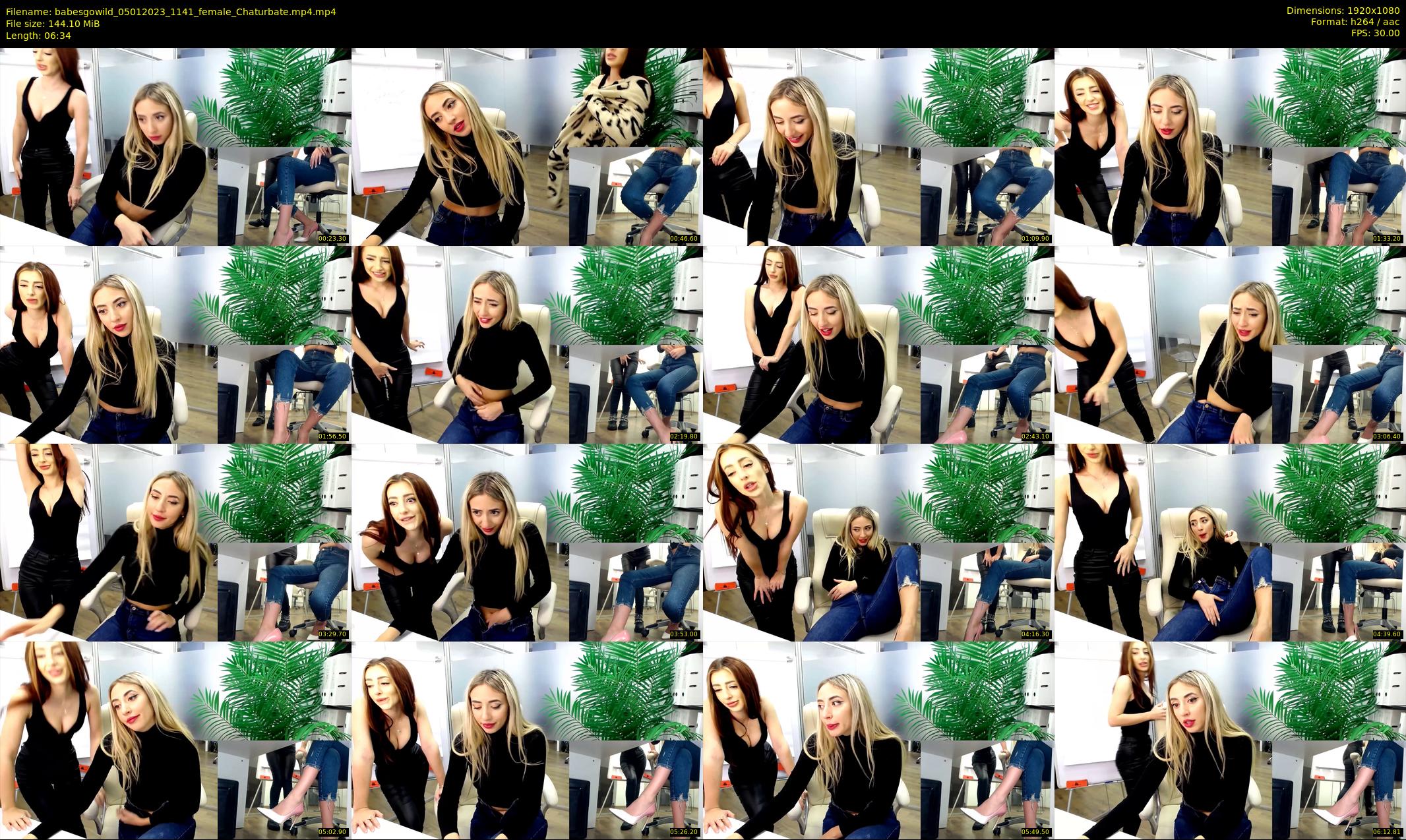 babesgowild — 7 minute Chaturbate couple cam show recording, 1080p, Jan 5, 2023