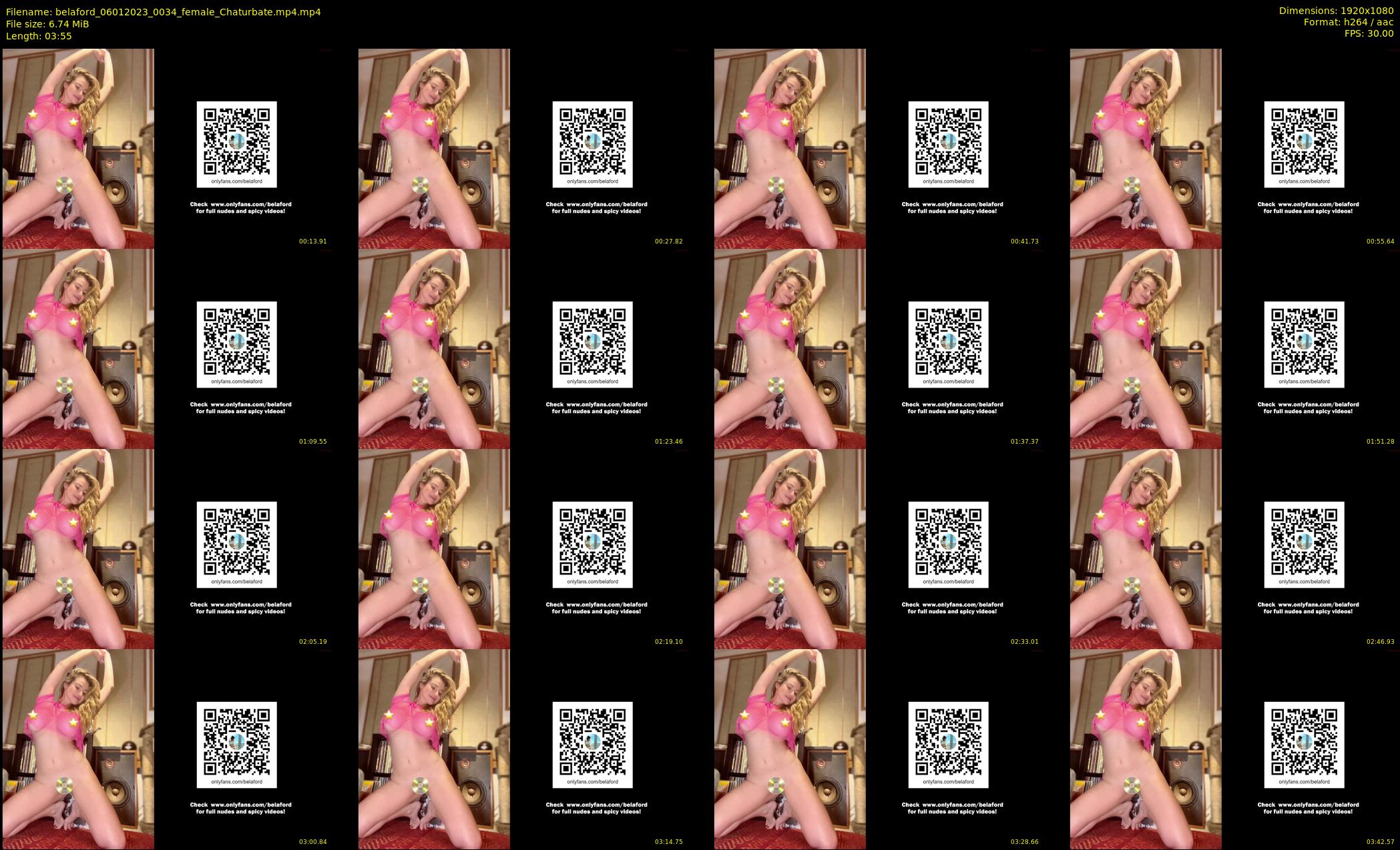 belaford — 4 minute Chaturbate female cam show recording, 1080p, Jan 6, 2023