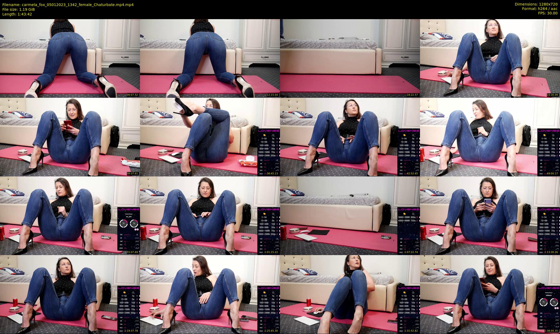 carmela_fox — 104 minute Chaturbate female cam show recording, 720p, Jan 5, 2023