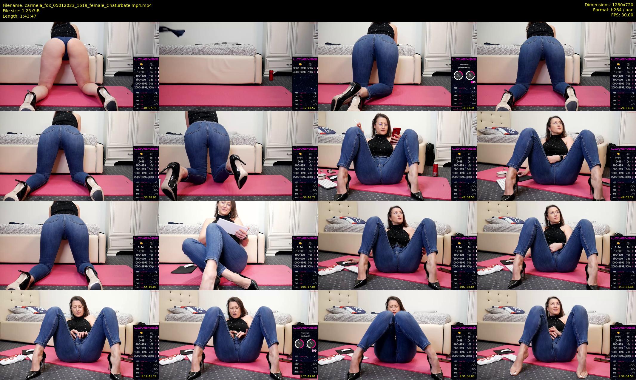 carmela_fox — 104 minute Chaturbate female cam show recording, 720p, Jan 5, 2023