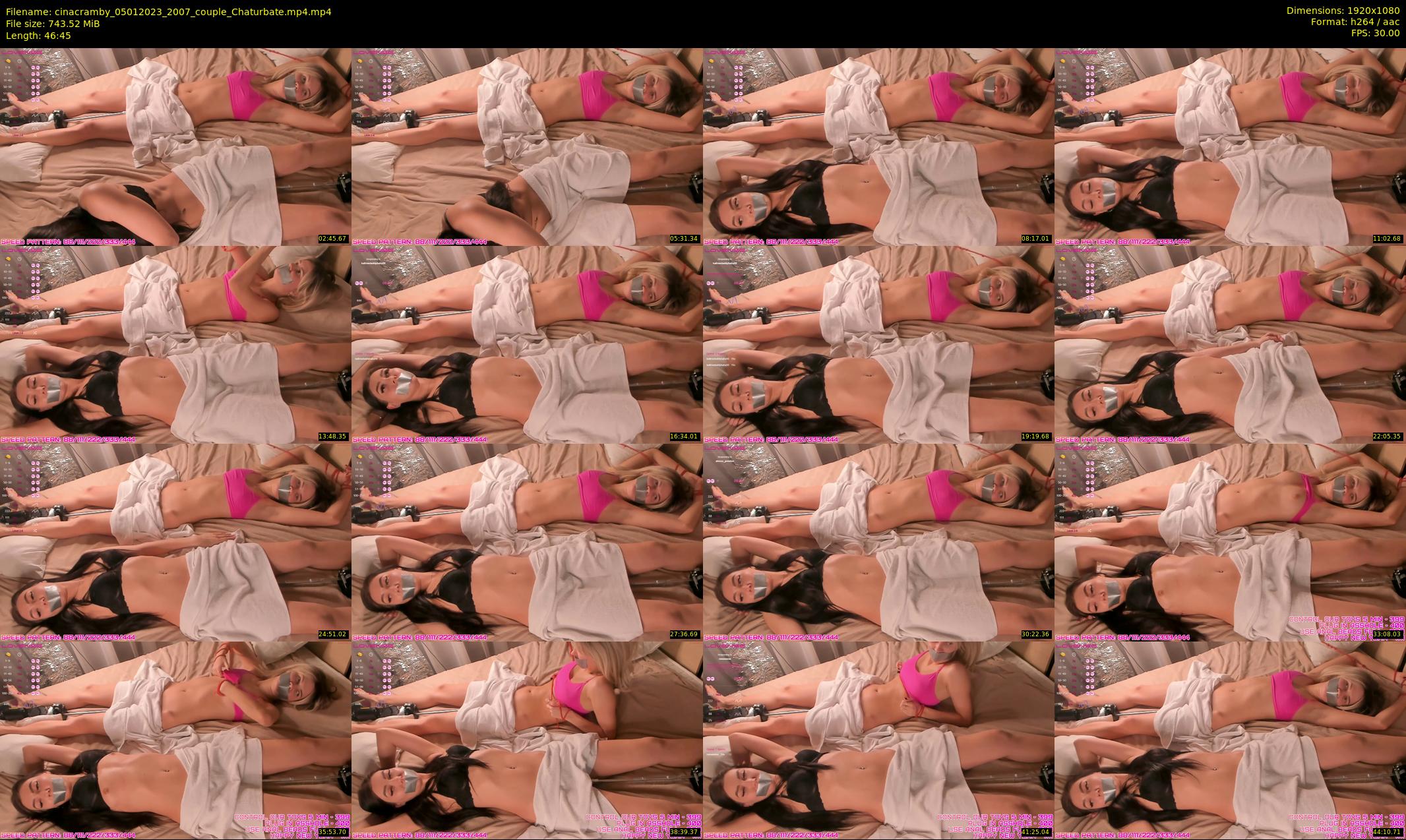 cinacramby — 47 minute Chaturbate female cam show recording, 1080p, Jan 5, 2023