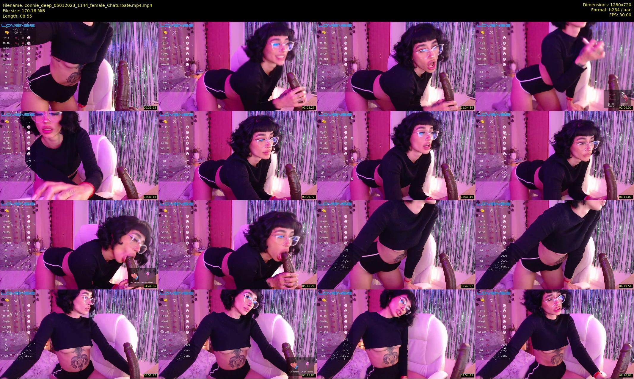 connie_deep — 9 minute Chaturbate female cam show recording, 720p, Jan 5, 2023