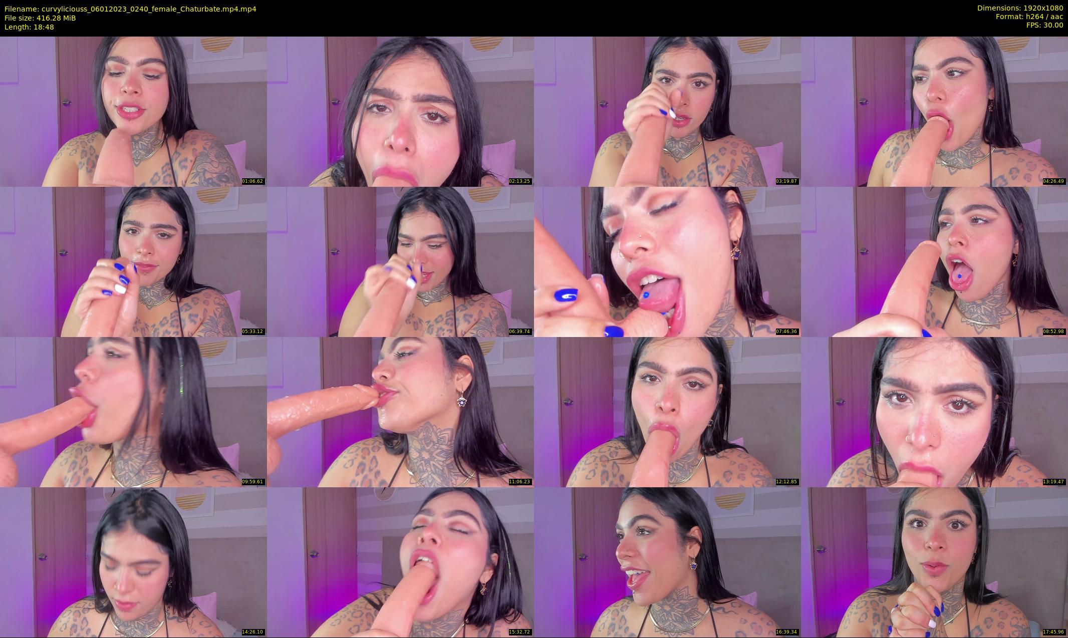 curvyliciouss — 19 minute Chaturbate female cam show recording, 1080p, Jan 6, 2023