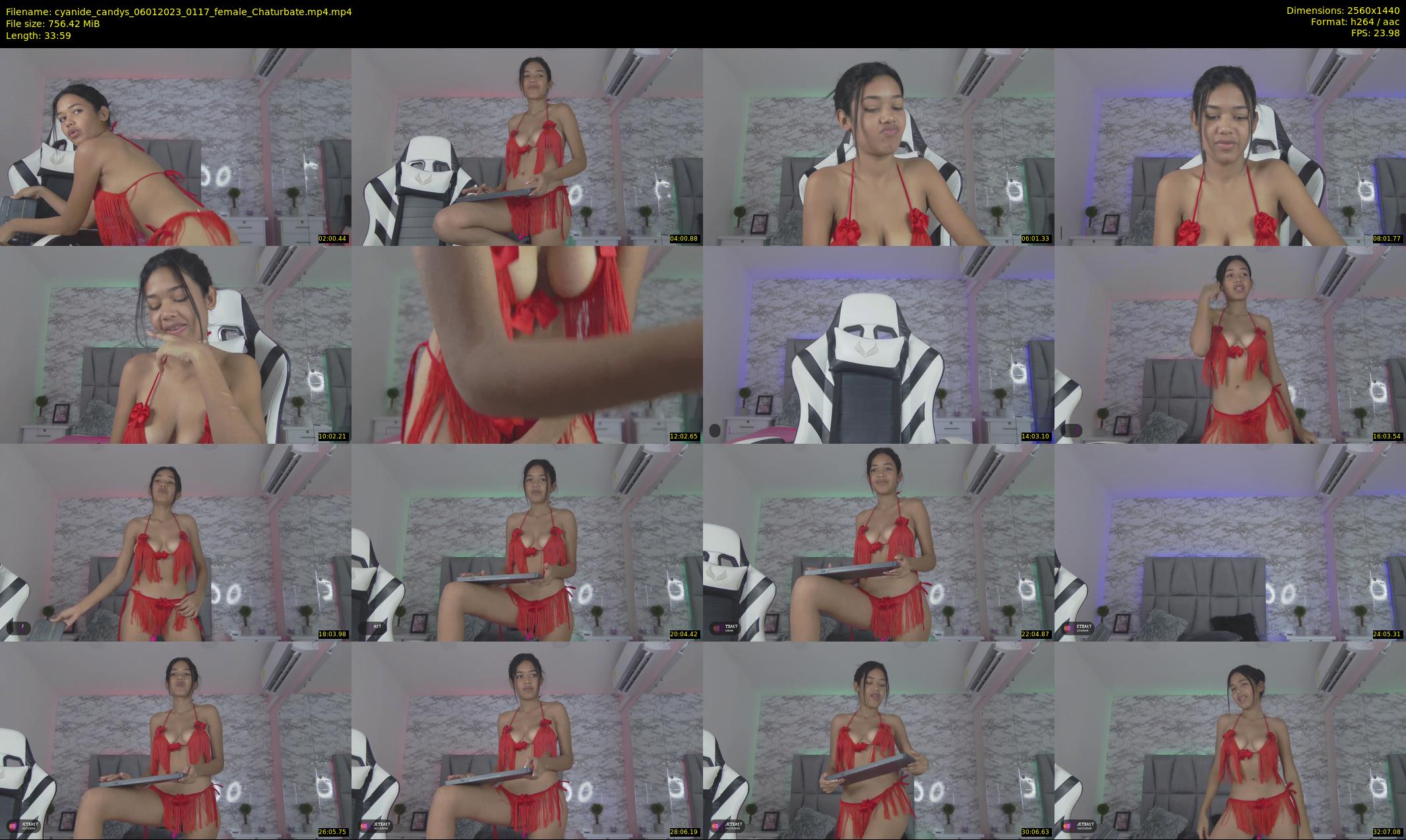 cyanide_candys — 34 minute Chaturbate female cam show recording, 1080p, Jan 6, 2023