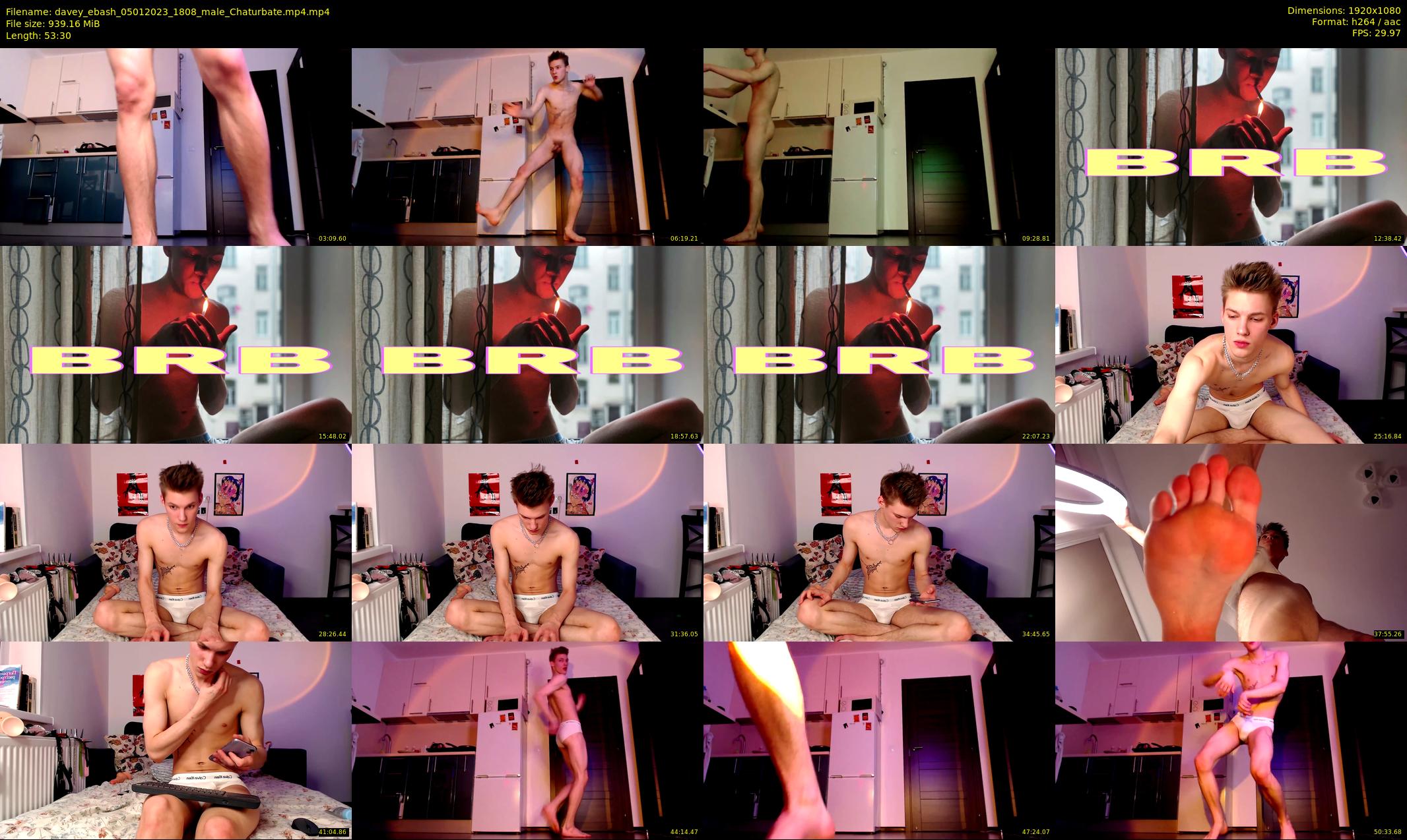 davey_ebash — 54 minute Chaturbate male cam show recording, 1080p, Jan 5, 2023