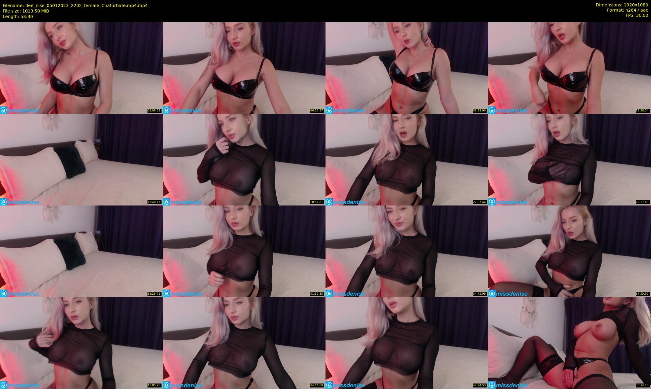 dee_nise — 54 minute Chaturbate female cam show recording, 1080p, Jan 5, 2023