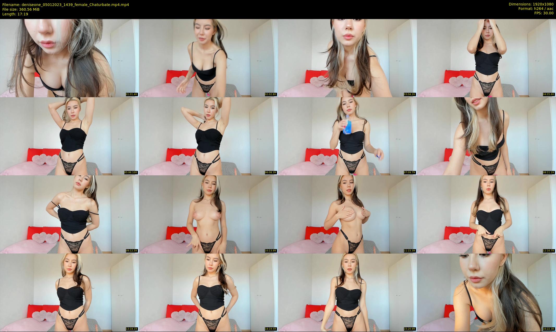 deniseone — 18 minute Chaturbate female cam show recording, 1080p, Jan 5, 2023