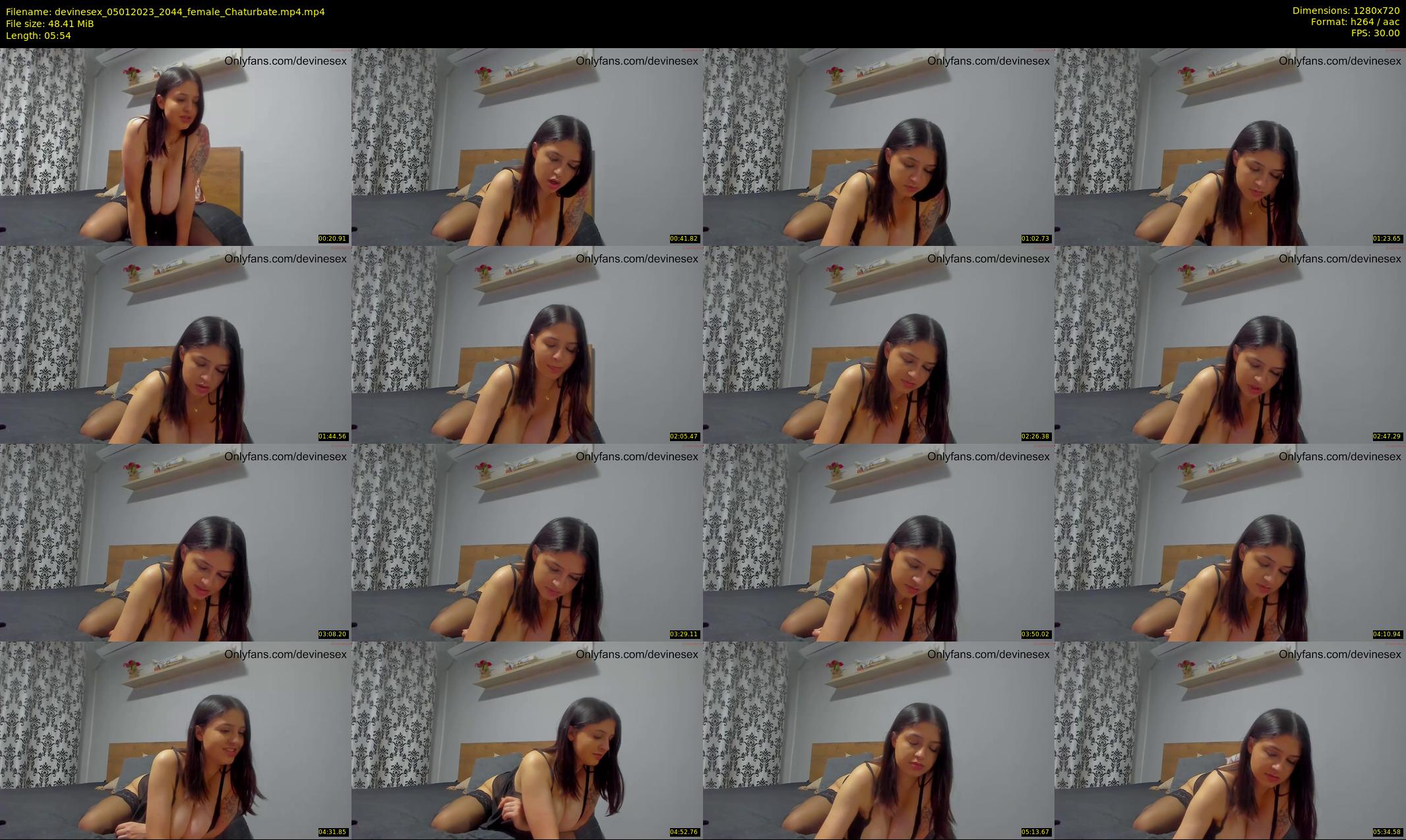 devinesex — 6 minute Chaturbate female cam show recording, 720p, Jan 5, 2023