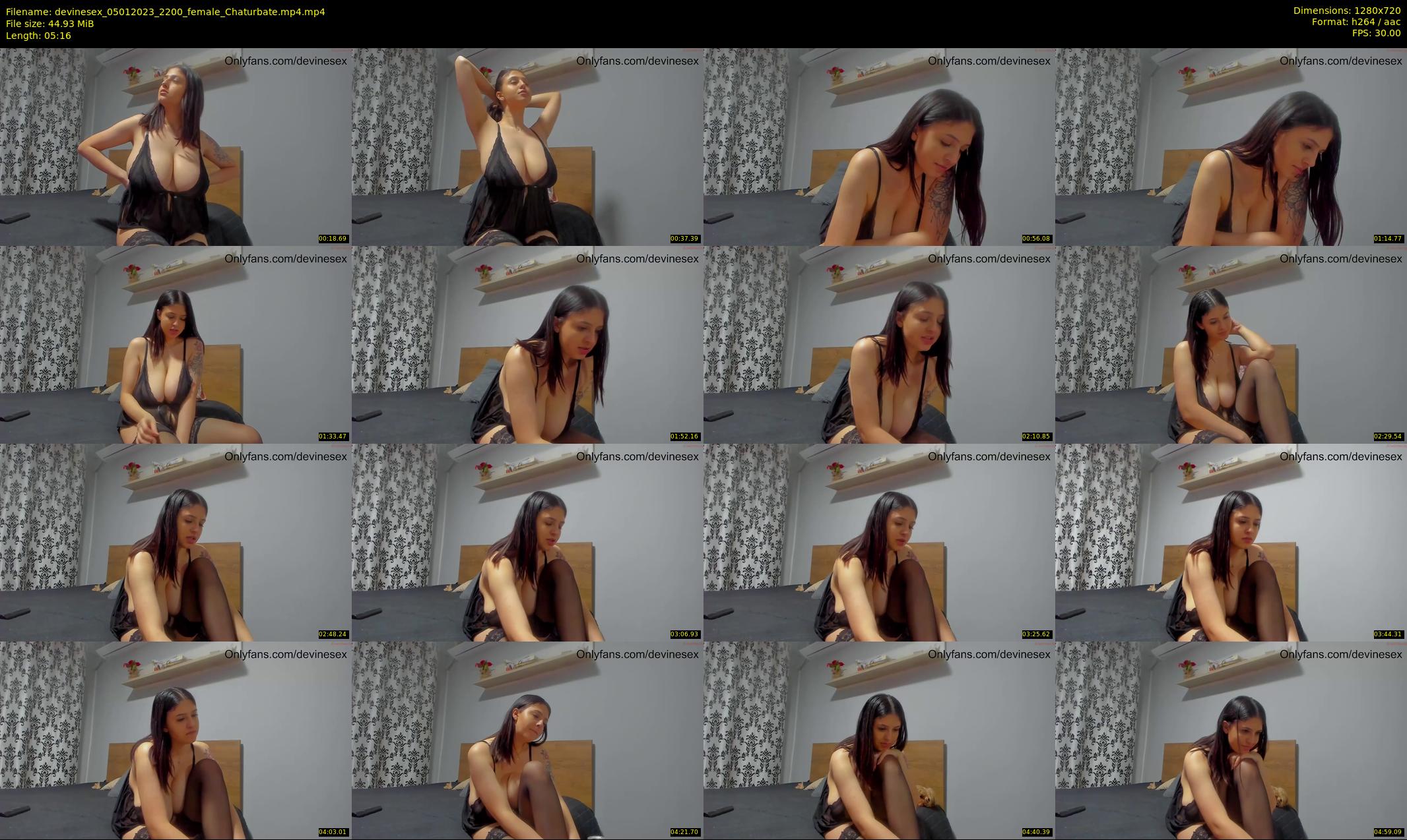 devinesex — 6 minute Chaturbate female cam show recording, 720p, Jan 5, 2023
