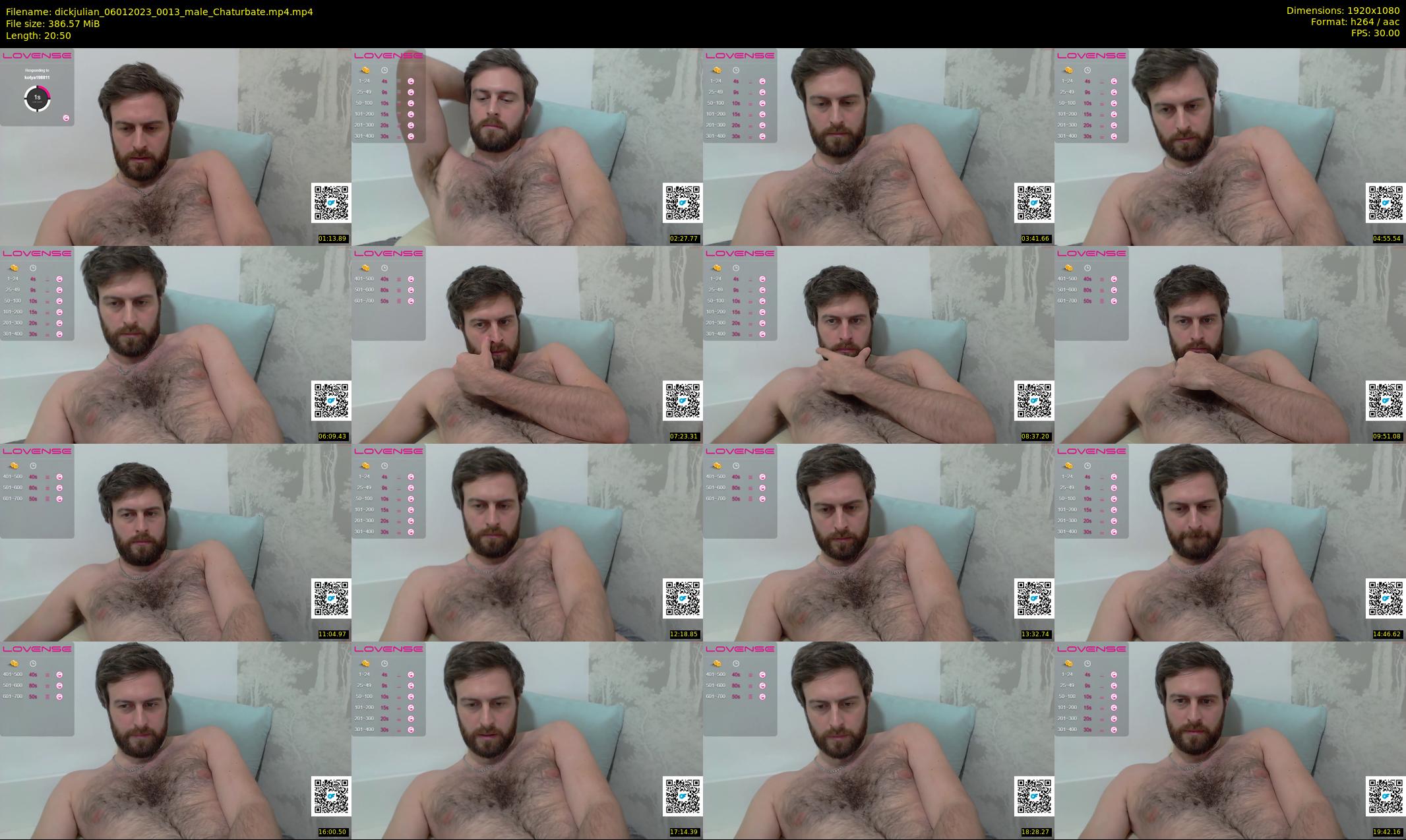dickjulian — 21 minute Chaturbate male cam show recording, 1080p, Jan 6, 2023