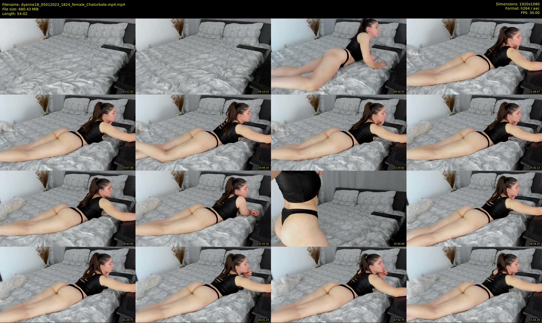 dyanne18 — 55 minute Chaturbate female cam show recording, 1080p, Jan 5, 2023