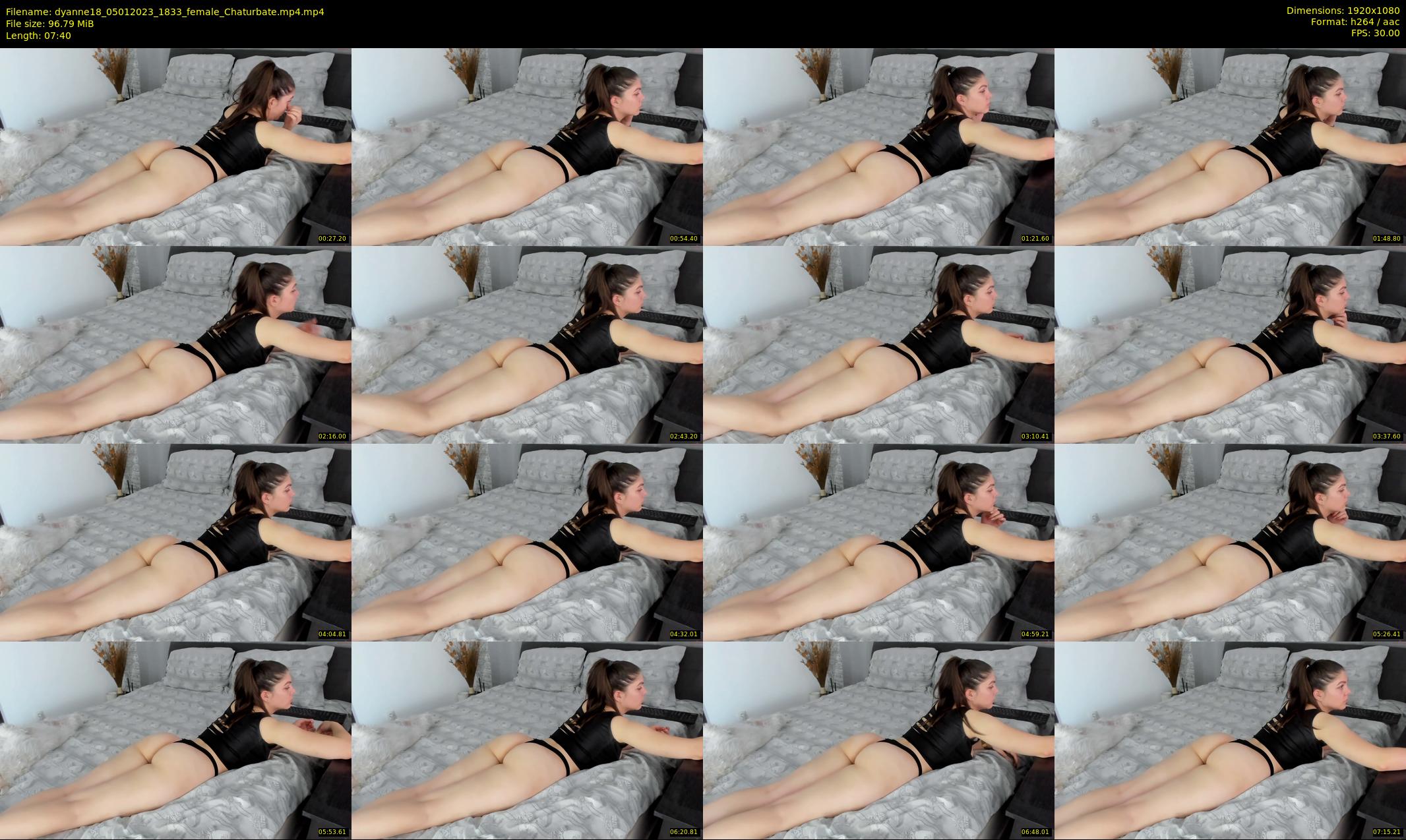 dyanne18 — 8 minute Chaturbate female cam show recording, 1080p, Jan 5, 2023