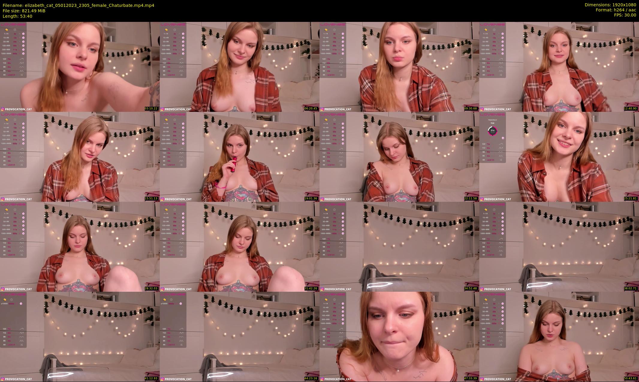 elizabeth_cat — 54 minute Chaturbate female cam show recording, 1080p, Jan 5, 2023