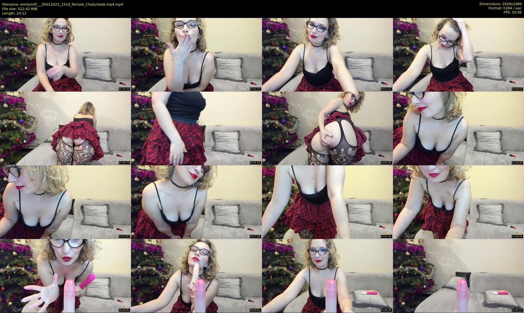 emilymilf__ — 25 minute Chaturbate female cam show recording, 1080p, Jan 5, 2023