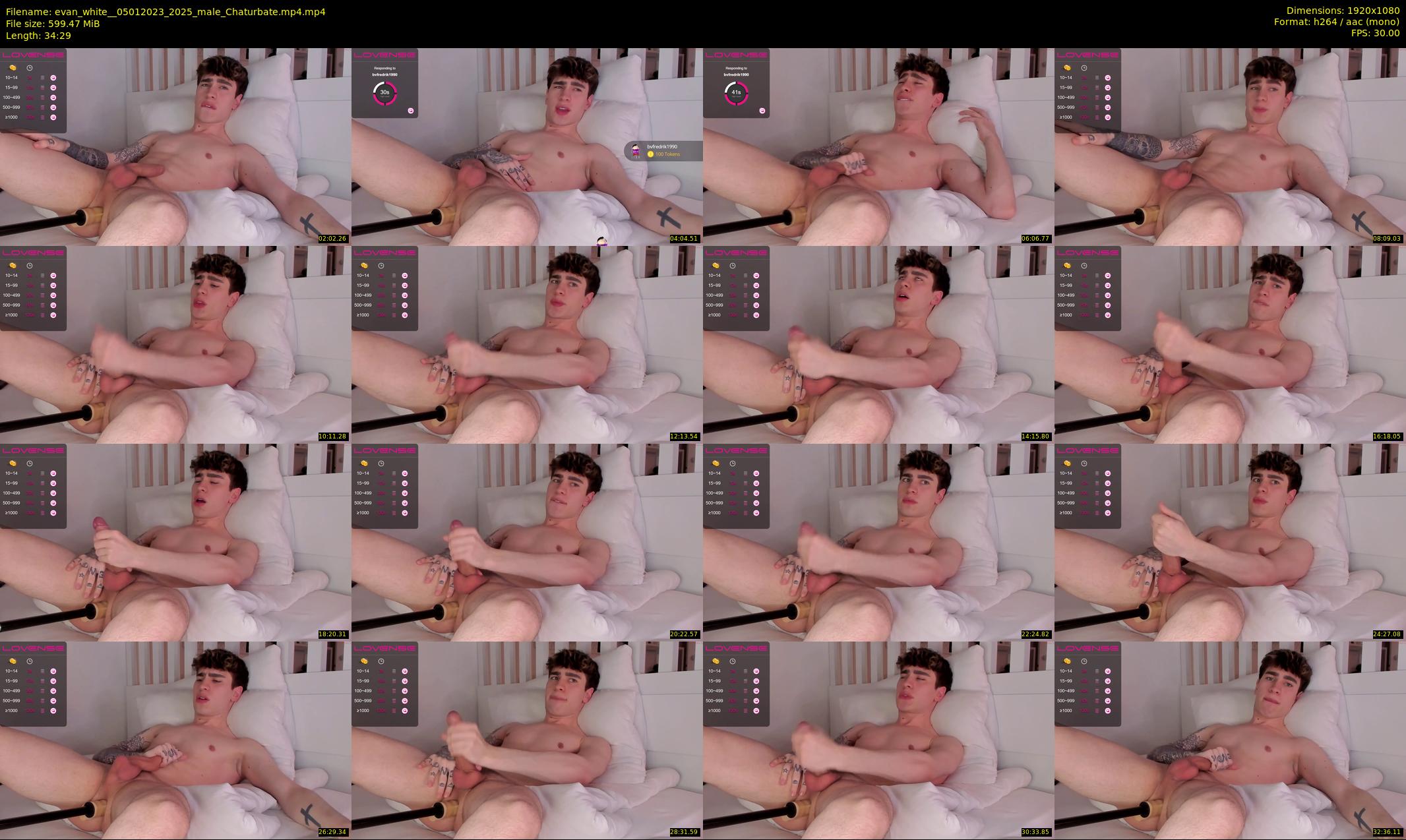 evan_white_ — 35 minute Chaturbate male cam show recording, 1080p, Jan 5, 2023
